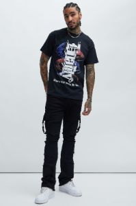 The One Short Sleeve Tee - Black sold by Fashion Nova