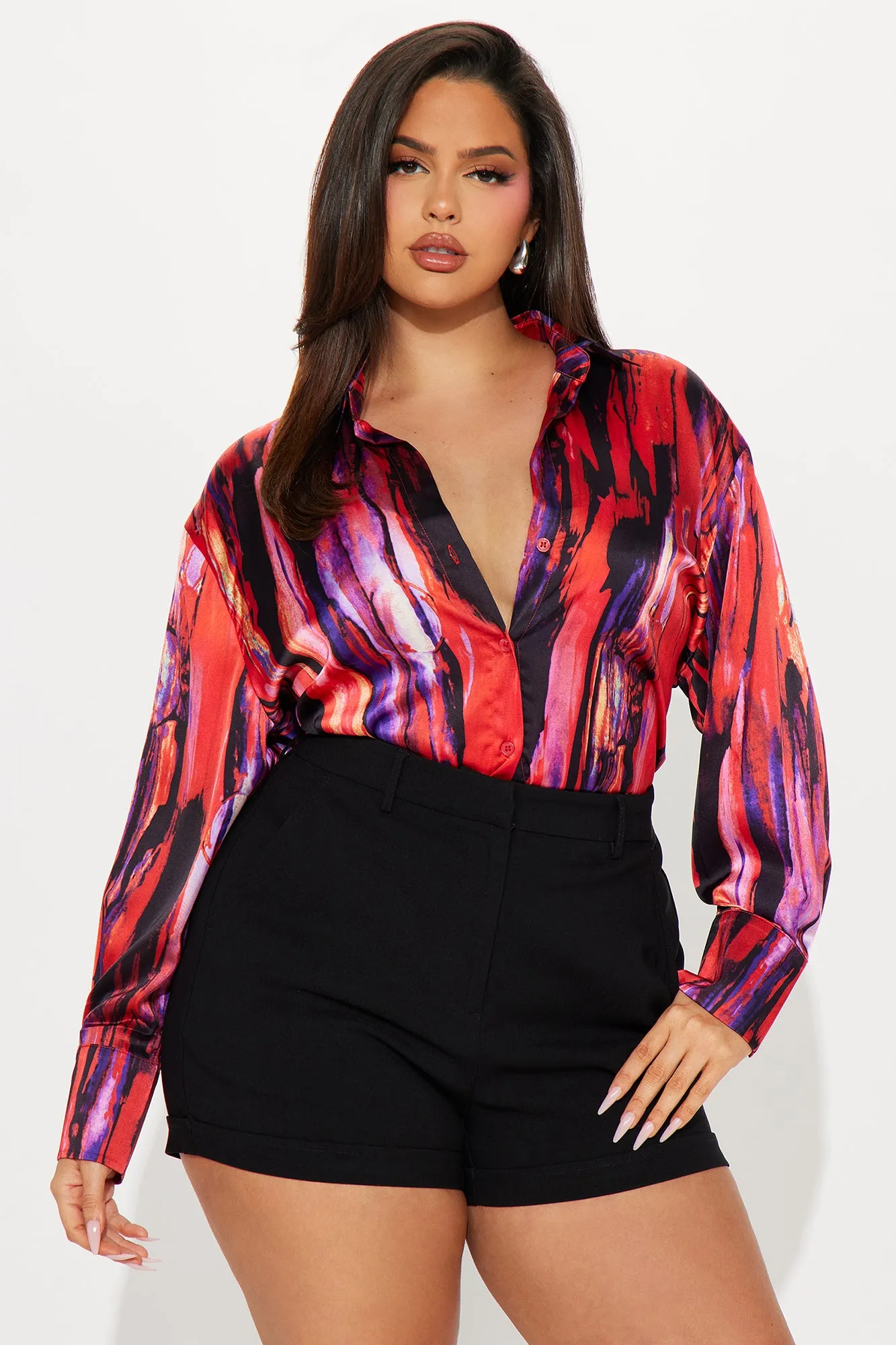 Take It Easy Shirt - Multi Color sold by Fashion Nova product image thumbnail 5