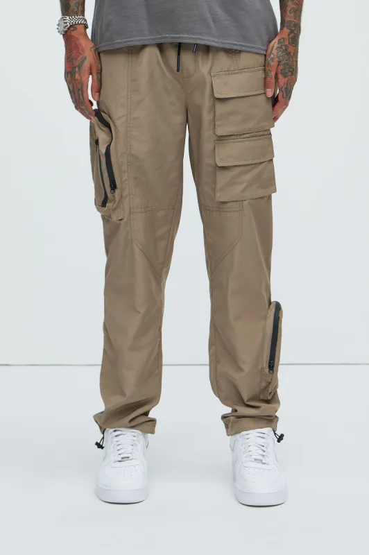 Ask About Me Cargo Pants - Khaki sold by Fashion Nova