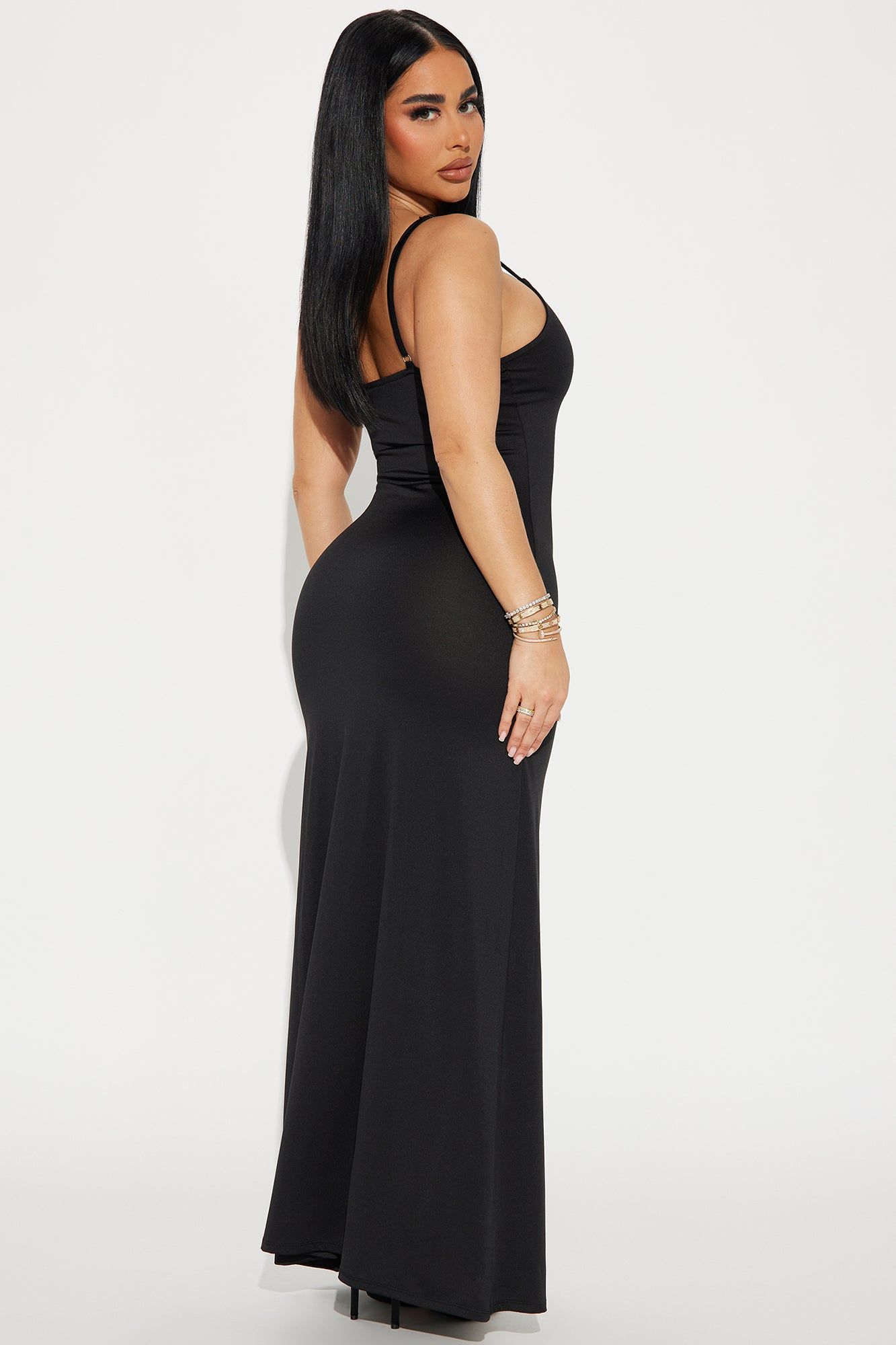 Marla Maxi Dress - Black sold by Fashion Nova product image thumbnail 3