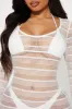 Sweet Summer Love 3 Piece Bikini Set - White sold by Fashion Nova