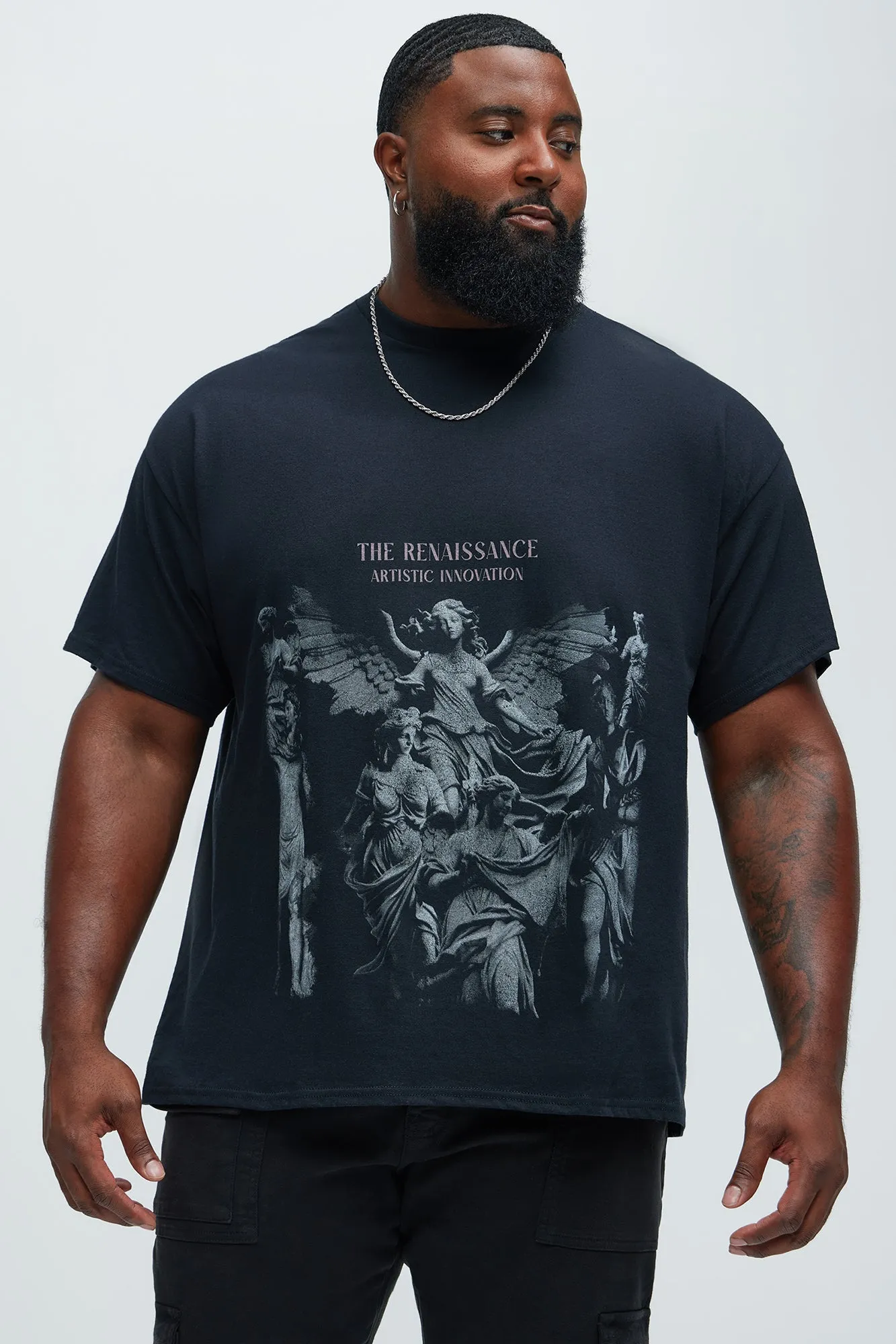 The Renaissance Short Sleeve Tee - Black sold by Fashion Nova product image thumbnail 5