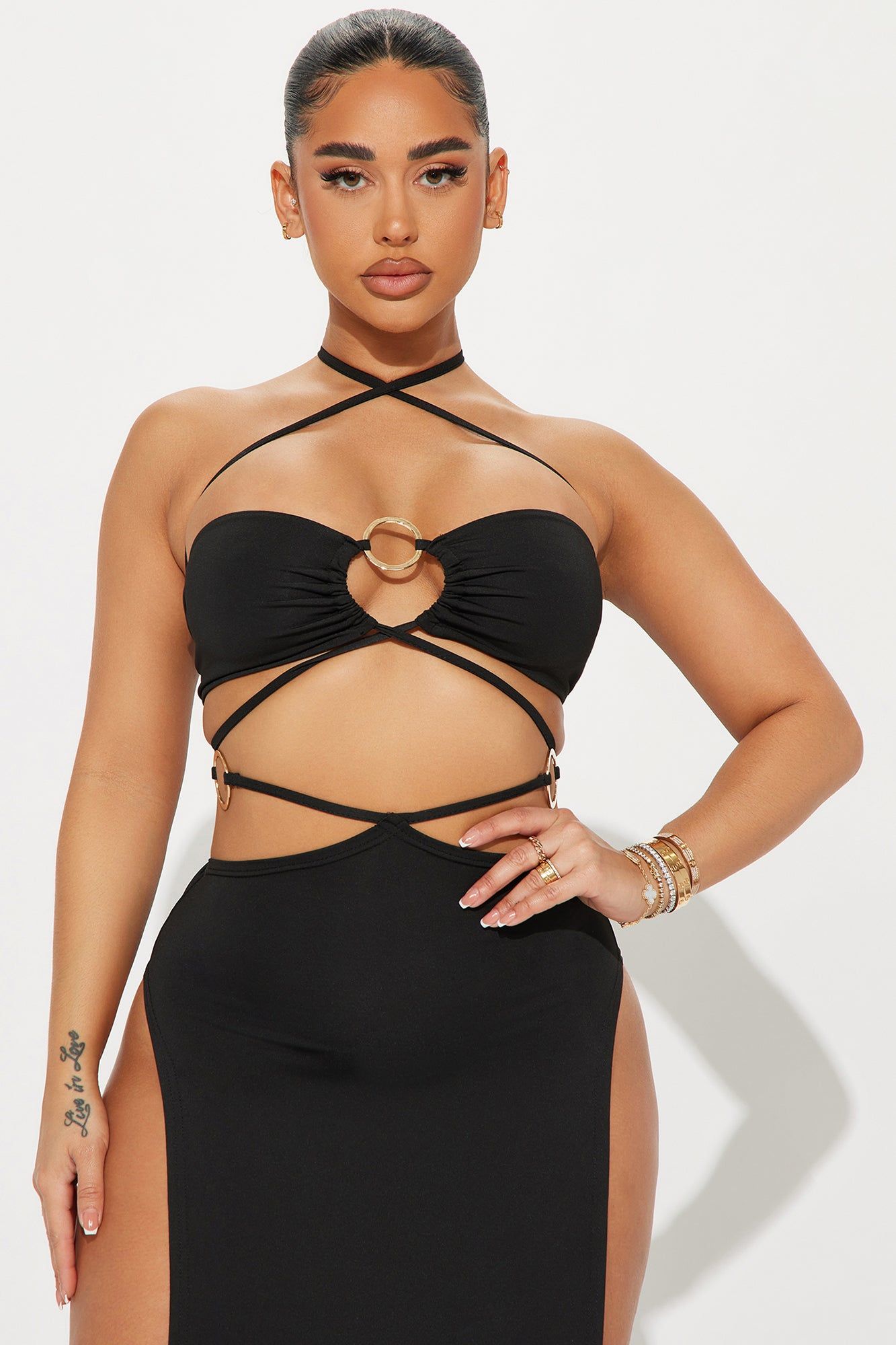 On A Getaway Skirt Set - Black sold by Fashion Nova product image thumbnail 2