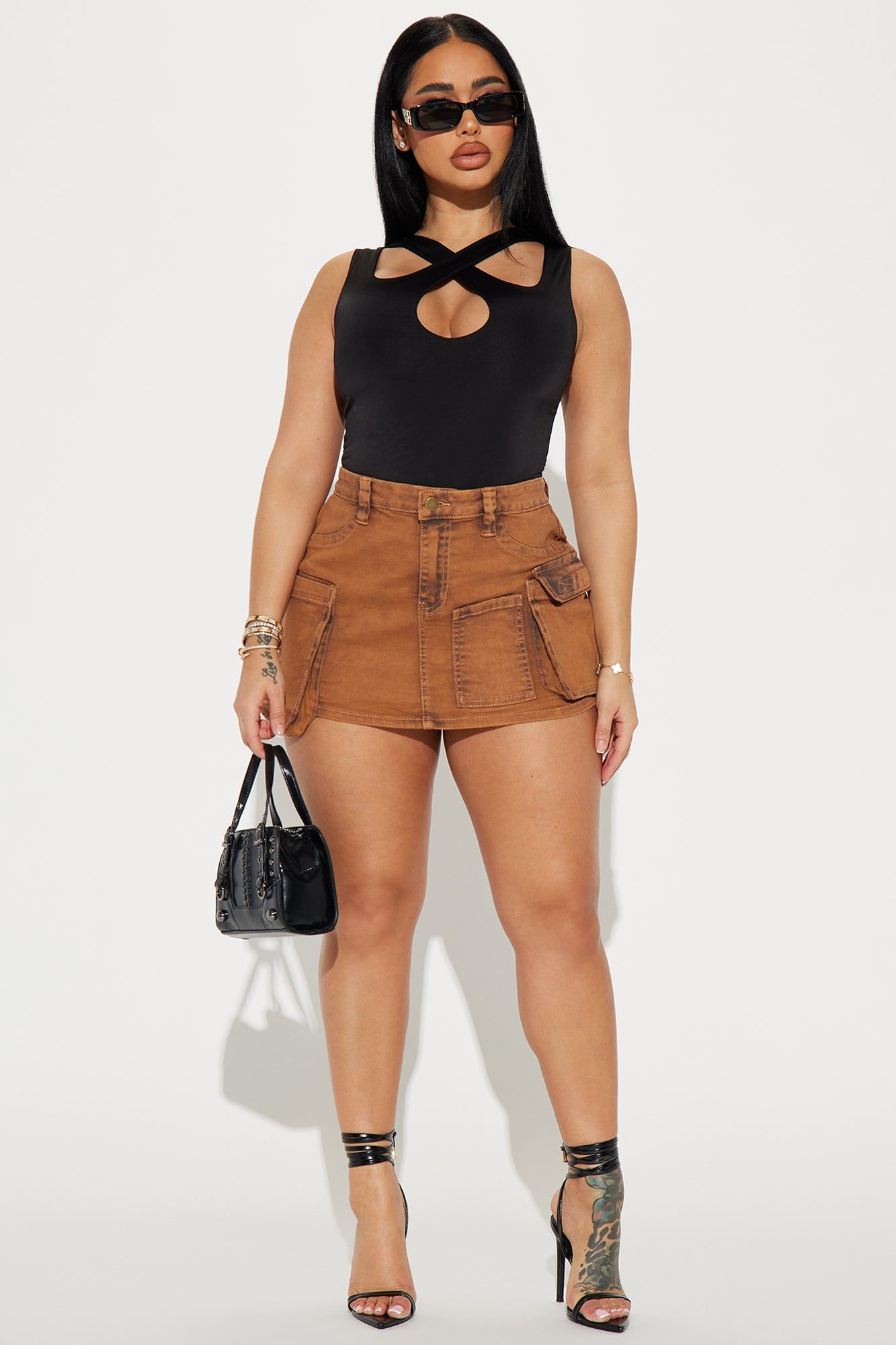 Hard To Catch Cut Out Bodysuit - Black sold by Fashion Nova product image thumbnail 2