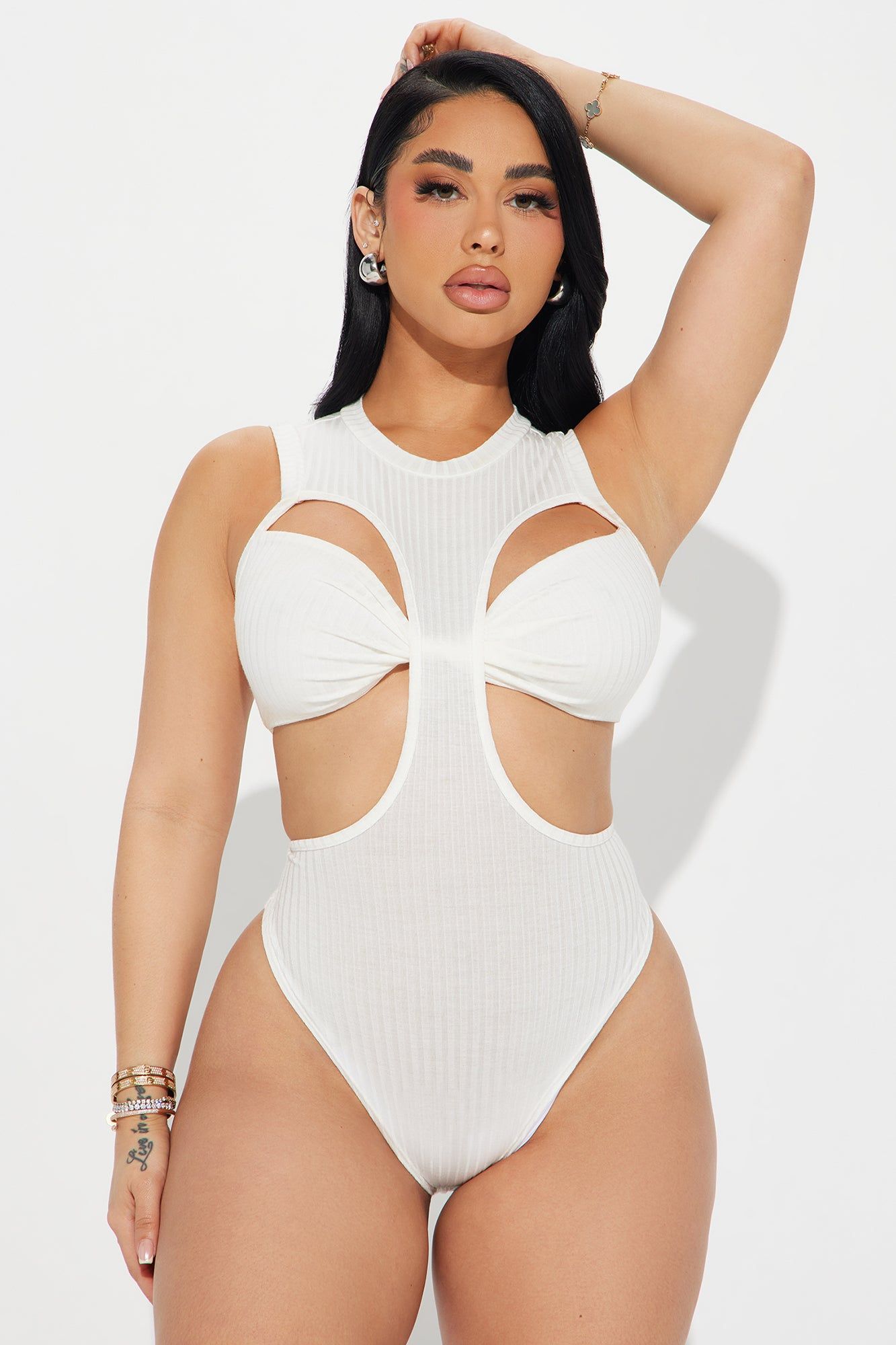Need You Most Bodysuit - Ivory sold by Fashion Nova