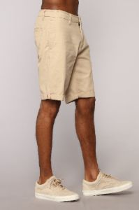 Glover Chino Shorts - Khaki sold by Fashion Nova