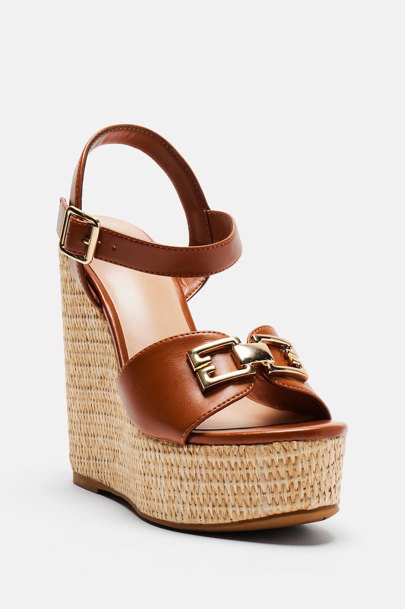 Siena Platform Wedges - Tan sold by Fashion Nova product image thumbnail 3