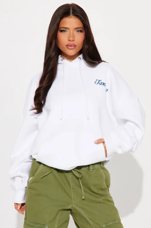 Text Me When You Get Lonely Hoodie - White sold by Fashion Nova