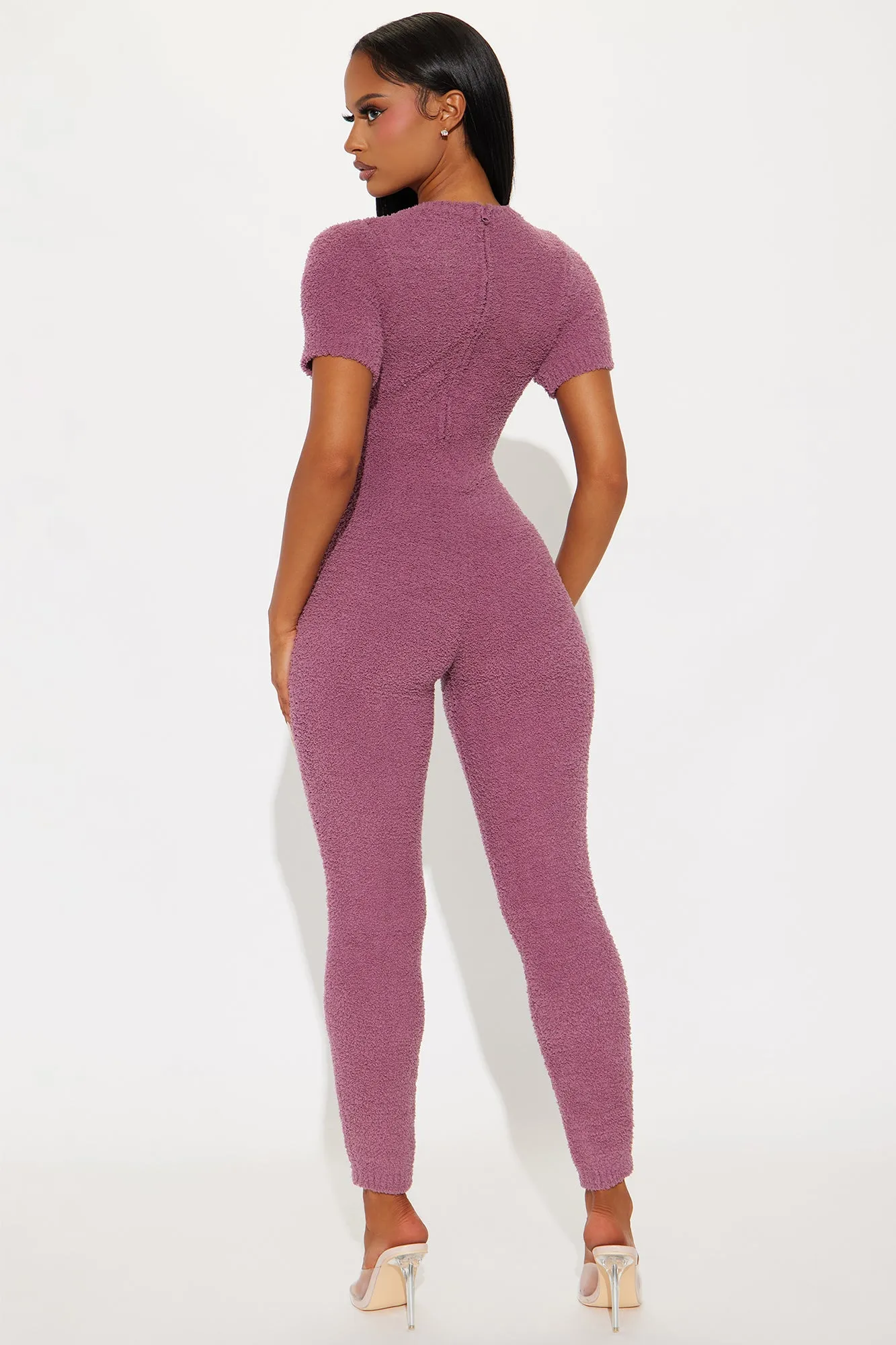 Turn The Lights Down Cozy Jumpsuit - Plum sold by Fashion Nova product image thumbnail 3