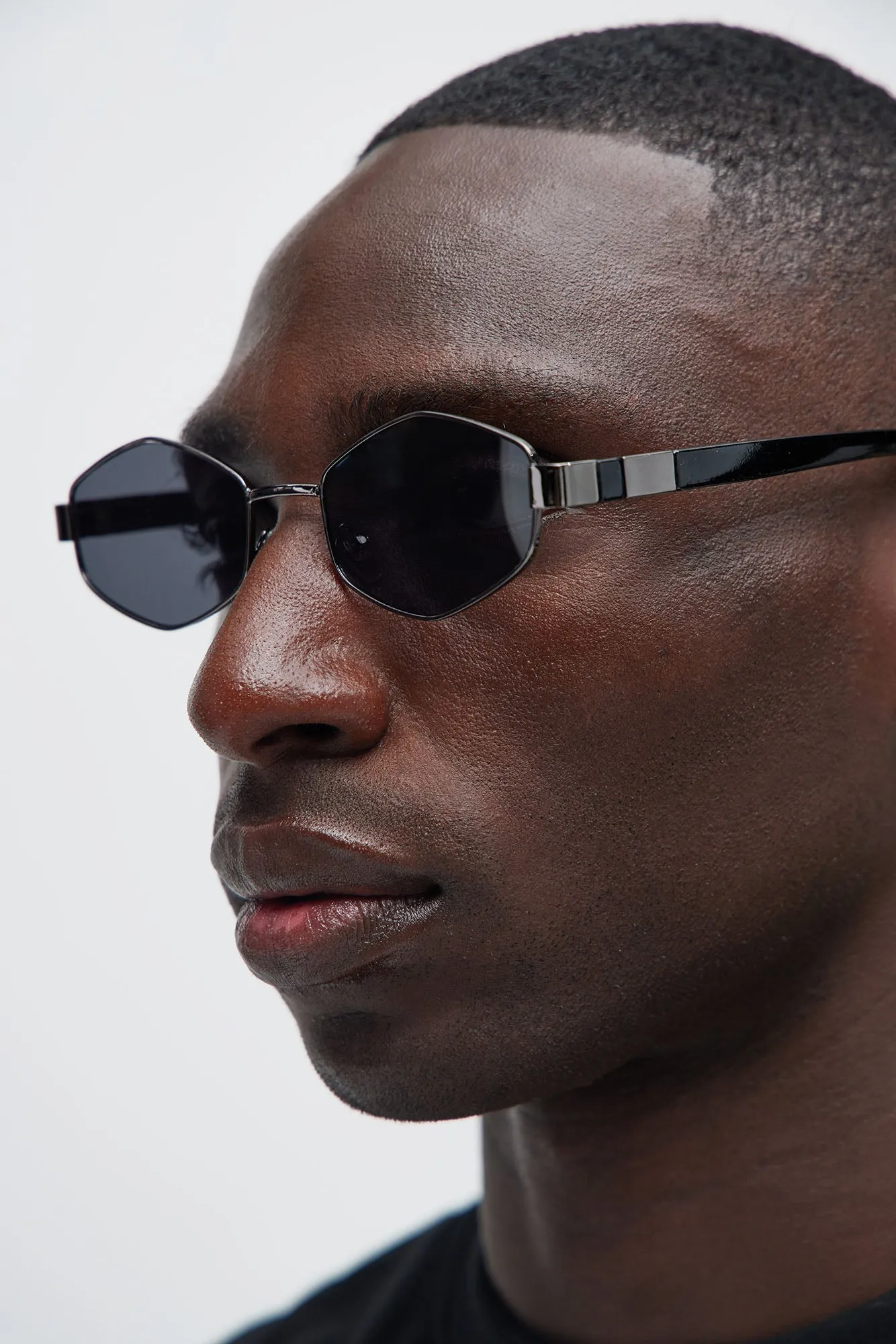 Don’t Have To Call Sunglasses - Black/Smoke sold by Fashion Nova product image thumbnail 3