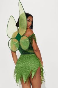 Sassy Fairy 2 Piece Costume Set - Green sold by Fashion Nova