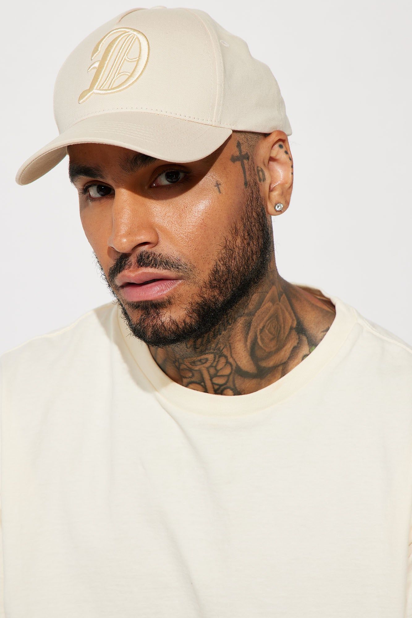 Detroit Snapback Hat - Stone sold by Fashion Nova product image thumbnail 2