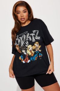 Bratz Girls Graphic Tee - Black sold by Fashion Nova