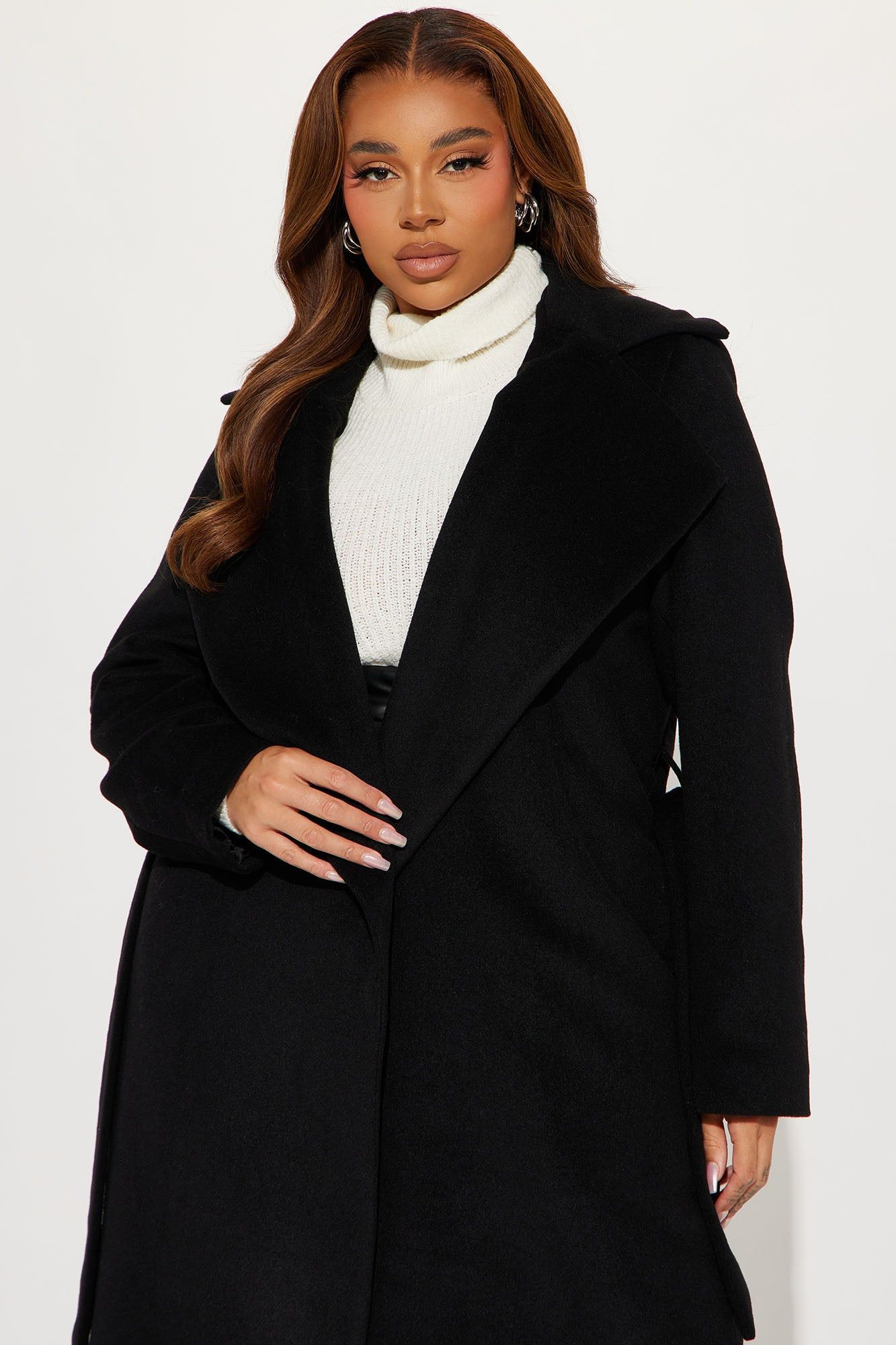 Camile Trench Coat - Black sold by Fashion Nova product image thumbnail 5
