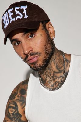 West Side Snapback Hat - Dark Brown sold by Fashion Nova