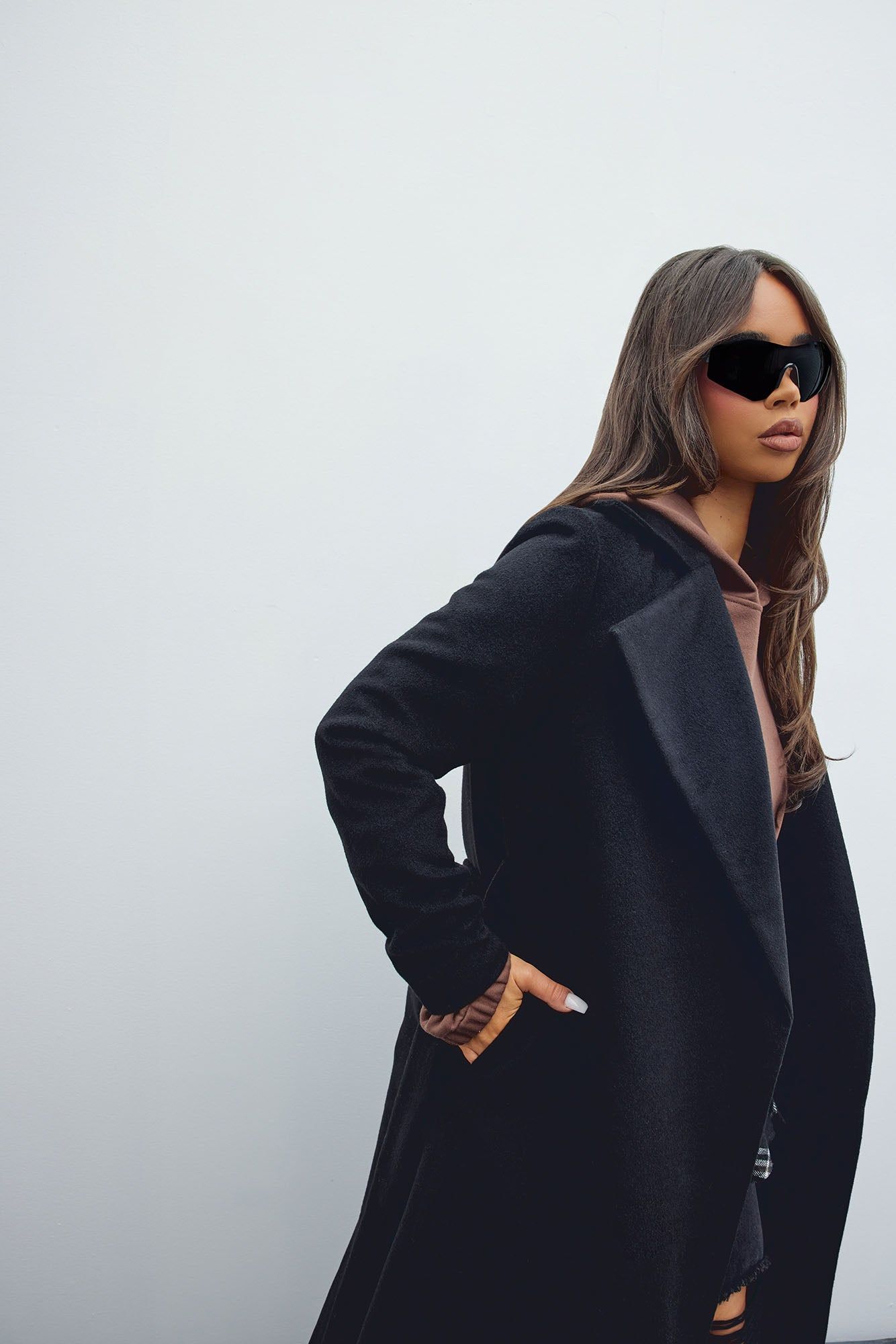 Camile Trench Coat - Black sold by Fashion Nova product image thumbnail 2