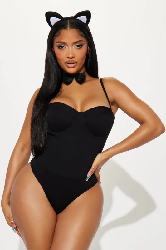 Black Cat DIY Costume 3 Piece Accessory Set - Black sold by Fashion Nova