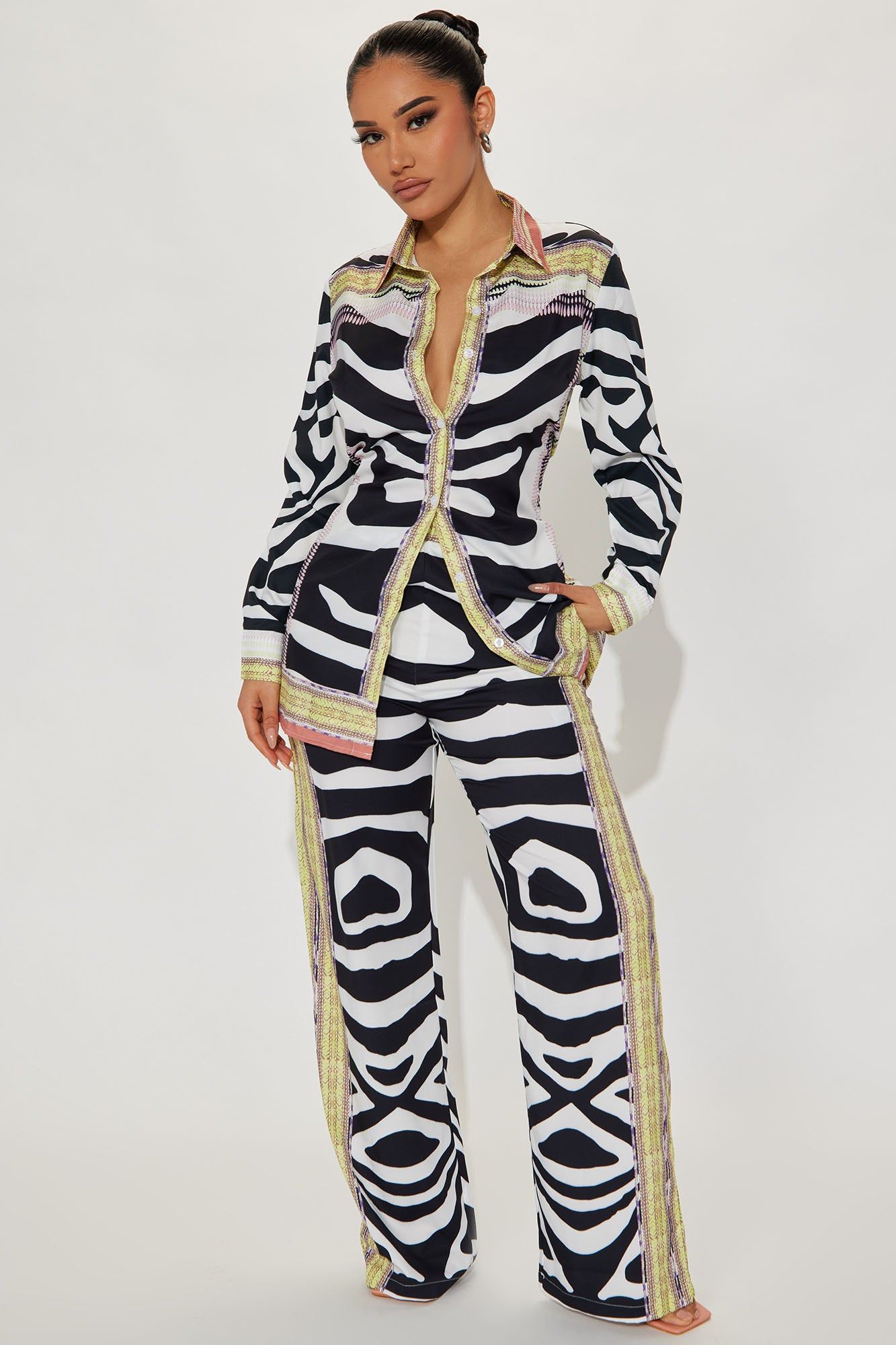 Mara Pant set - Multi Color sold by Fashion Nova