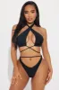 Kenia 2 Piece Bikini - Black sold by Fashion Nova