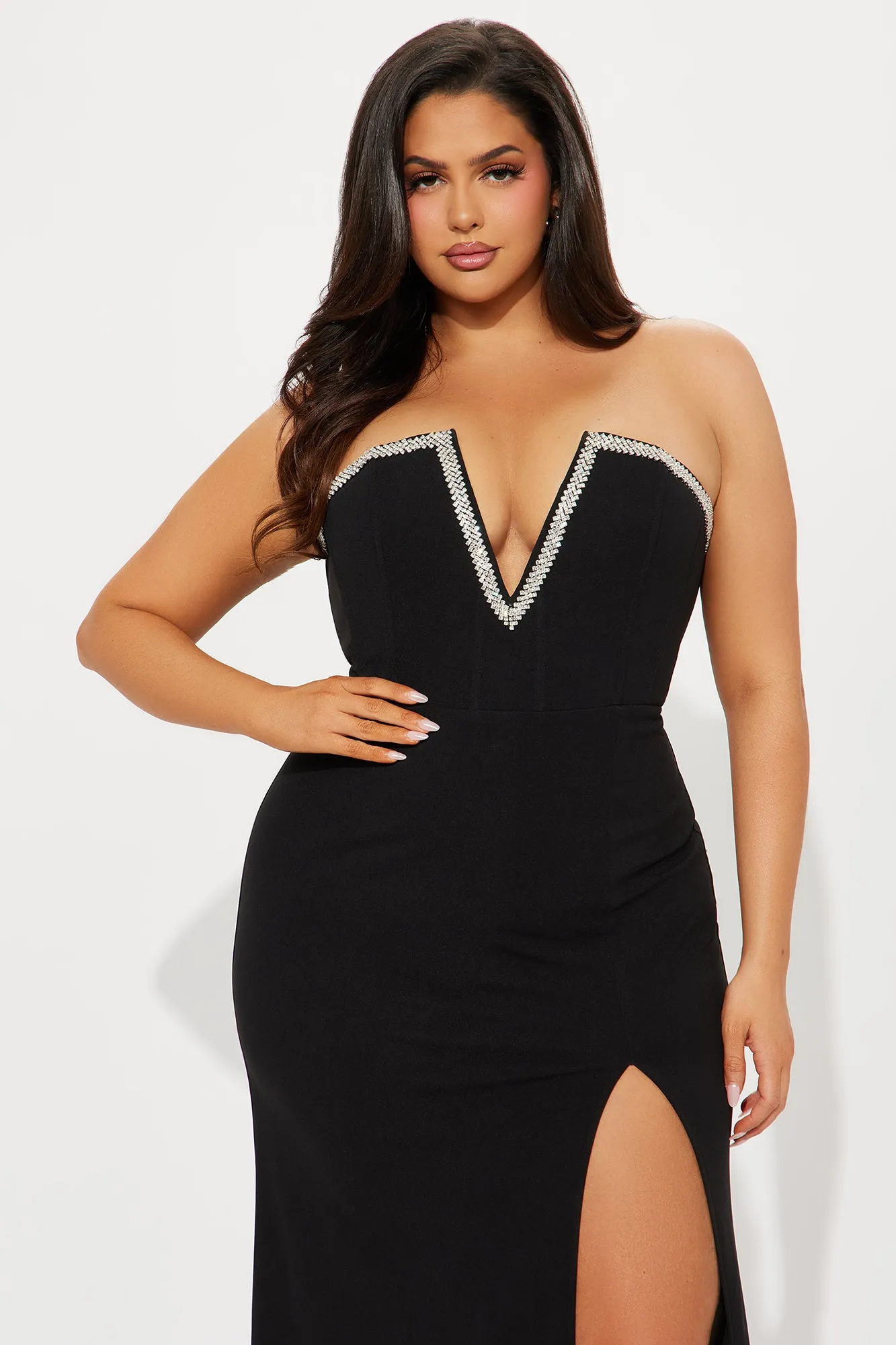 Ruby Strapless Maxi Dress - Black sold by Fashion Nova product image thumbnail 5