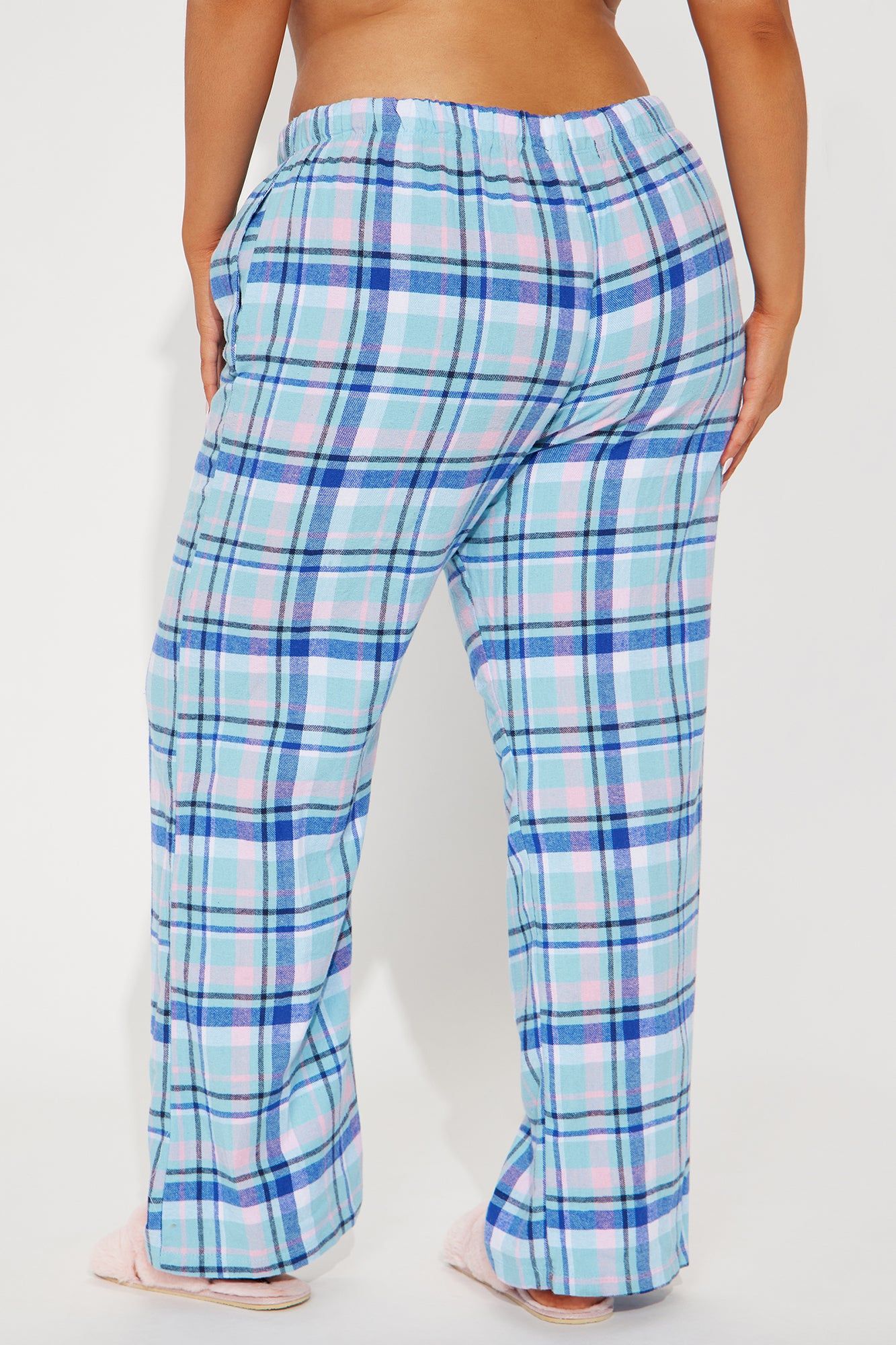 Chill Mode Flannel PJ Pants - Blue/combo sold by Fashion Nova product image thumbnail 3