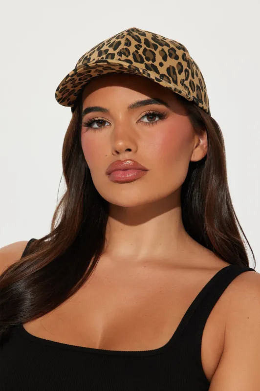 Caught In The Wild Baseball Hat - Leopard sold by Fashion Nova