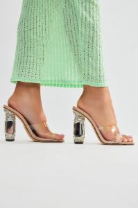 Ultimate Queen Mules - Nude sold by Fashion Nova