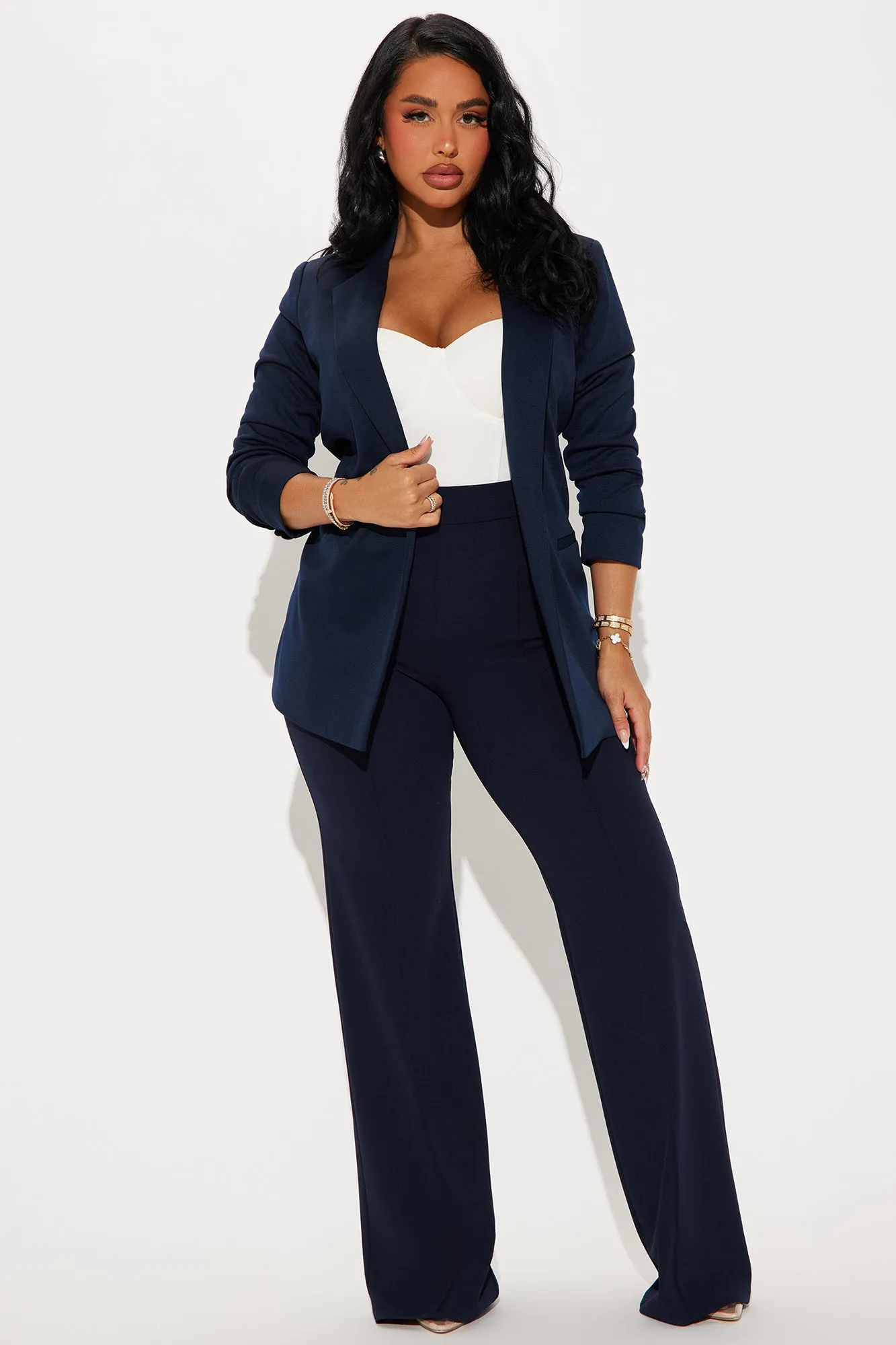 The Amaya Blazer - Navy sold by Fashion Nova product image thumbnail 2