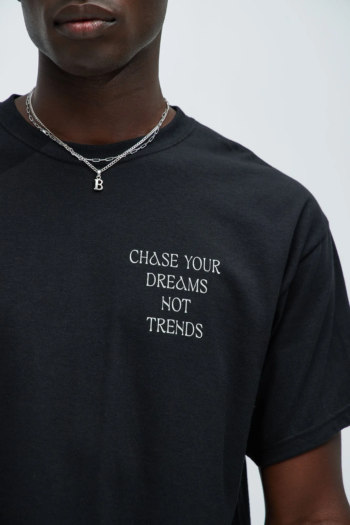 Chase Your Dreams Short Sleeve Tee - Black sold by Fashion Nova product image thumbnail 3