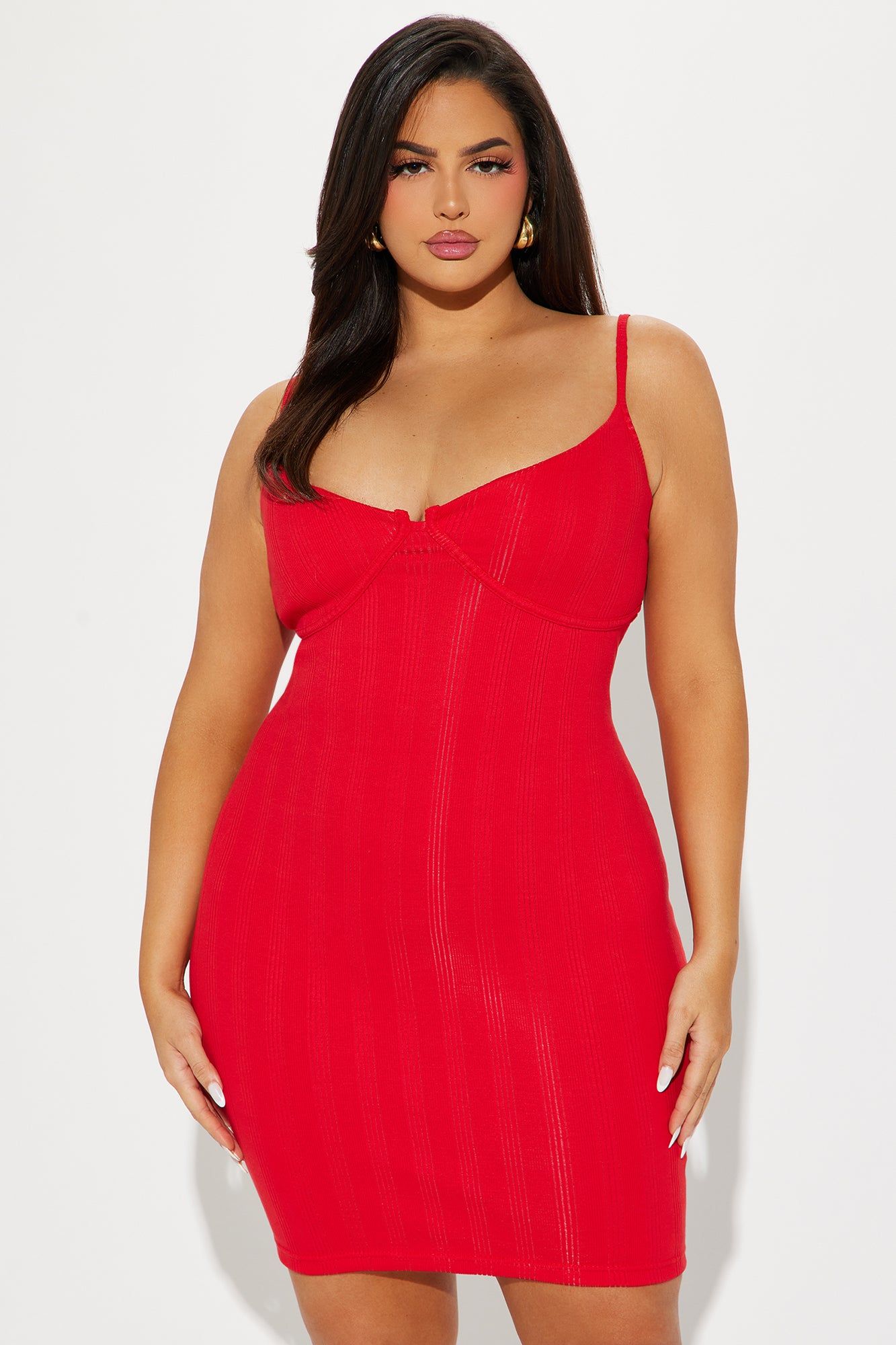 Keepin' It Cute Mini Dress - Red sold by Fashion Nova product image thumbnail 4