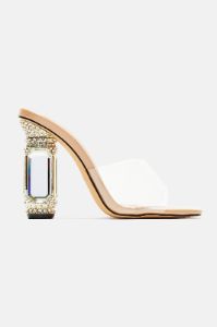 Ultimate Queen Mules - Nude sold by Fashion Nova