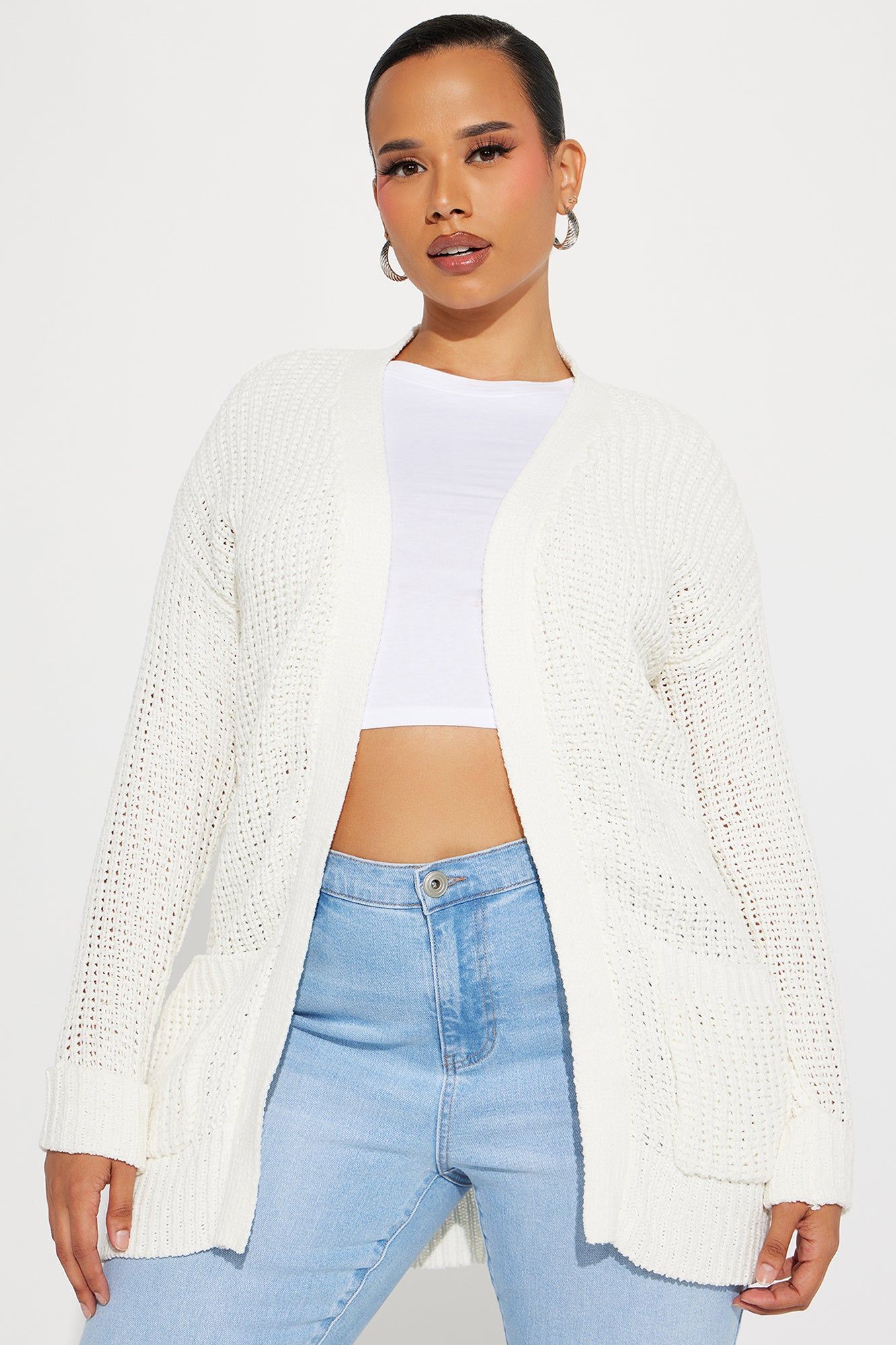 Nora Cardigan - Ivory sold by Fashion Nova product image thumbnail 4