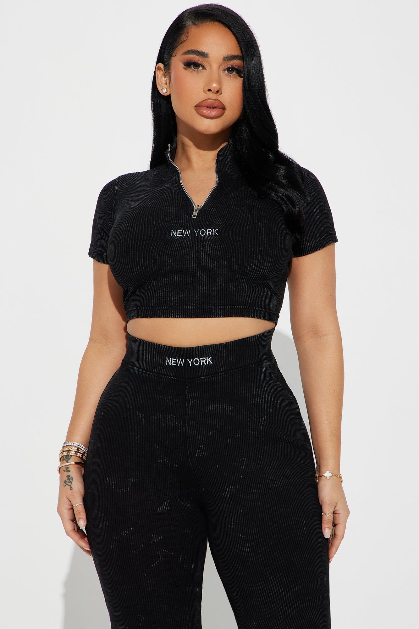 Sexy In The City Washed Top - Black Wash sold by Fashion Nova