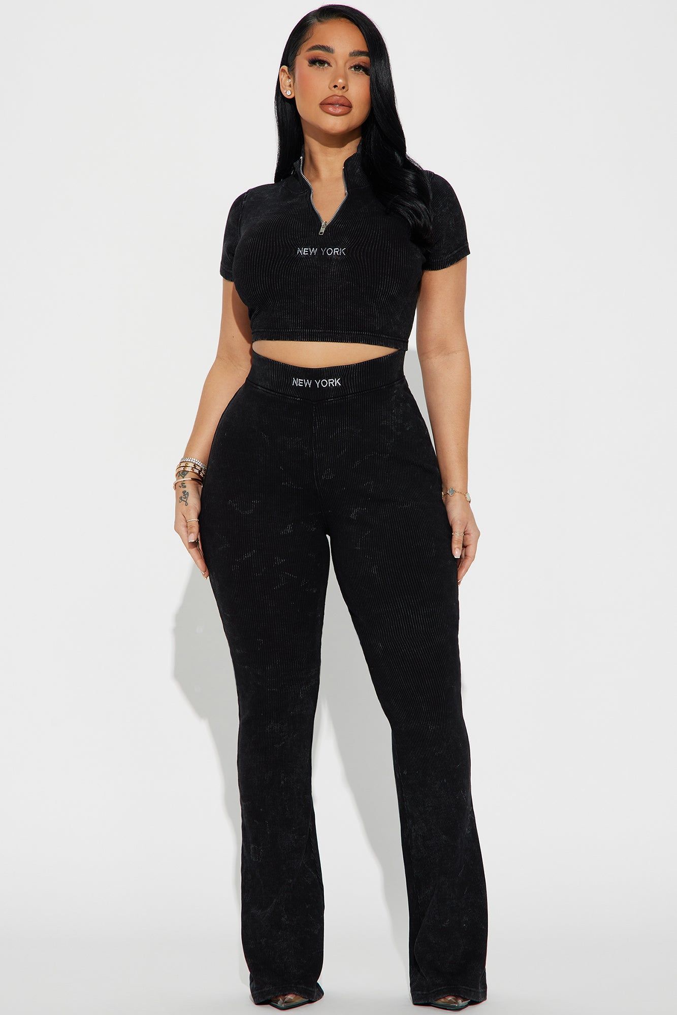 Sexy In The City Washed Top - Black Wash sold by Fashion Nova product image thumbnail 2