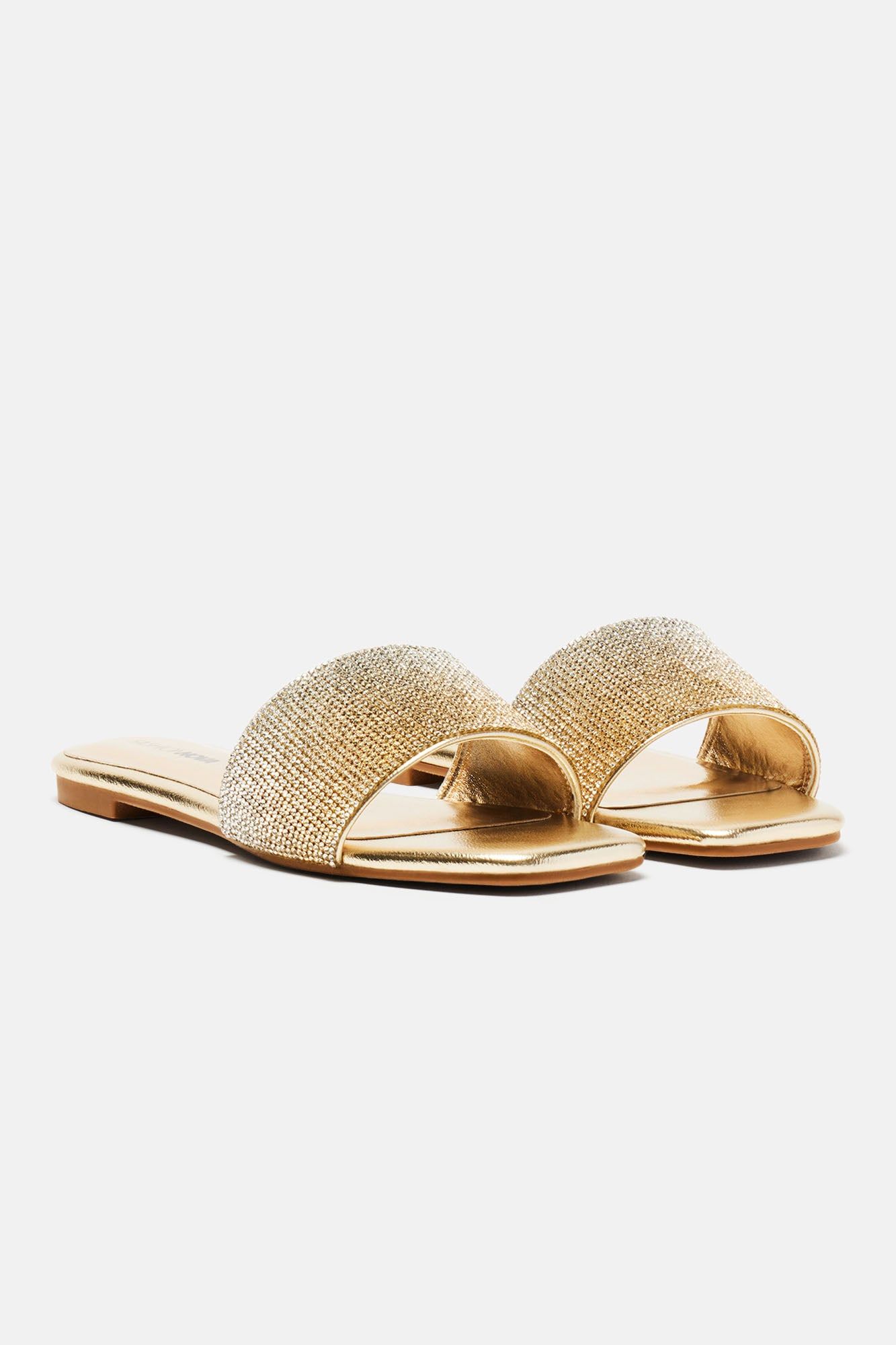 Emmy Embellished Ombre Sandals - Gold sold by Fashion Nova product image thumbnail 3