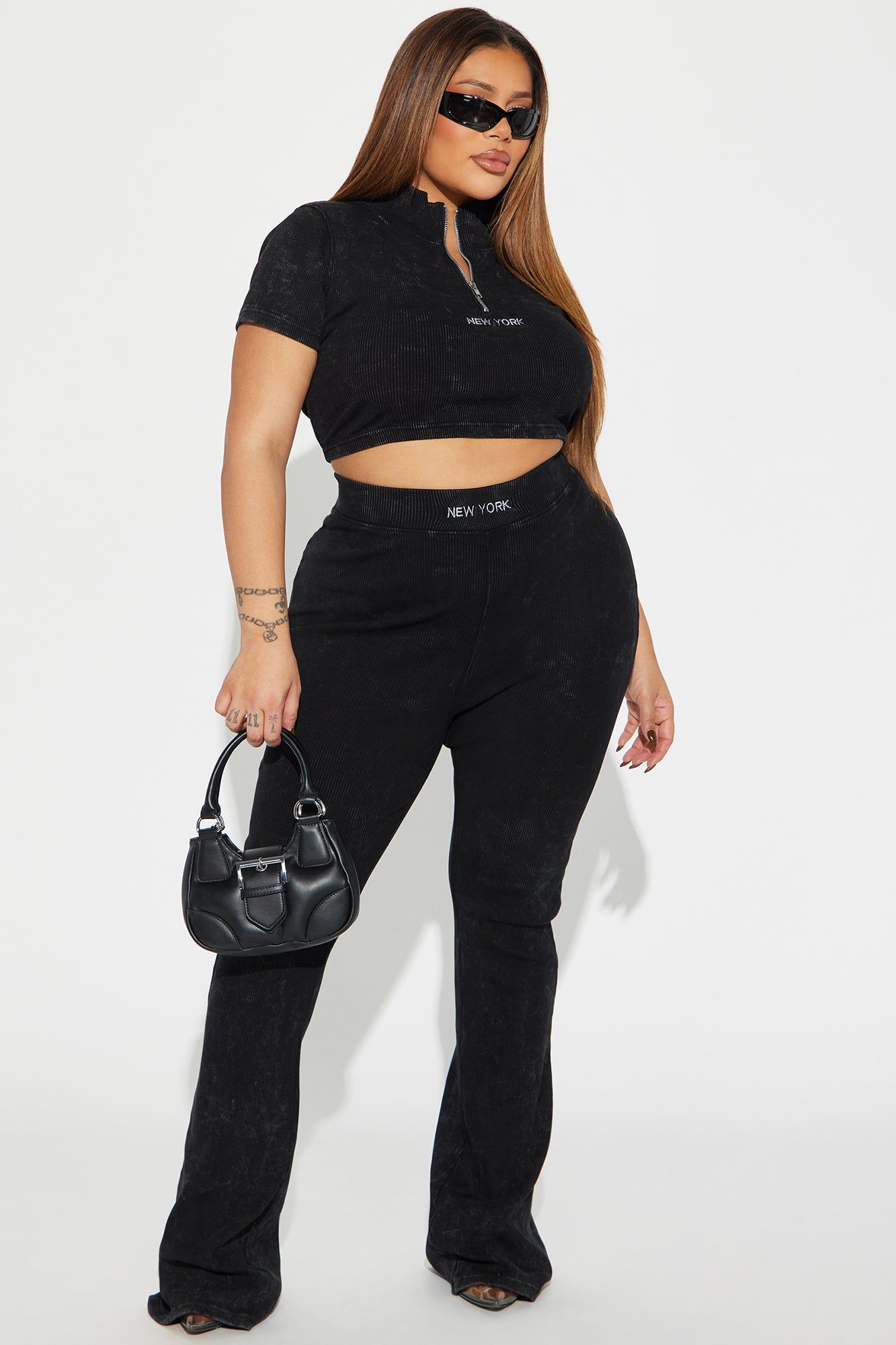 Sexy In The City Washed Top - Black Wash sold by Fashion Nova product image thumbnail 5