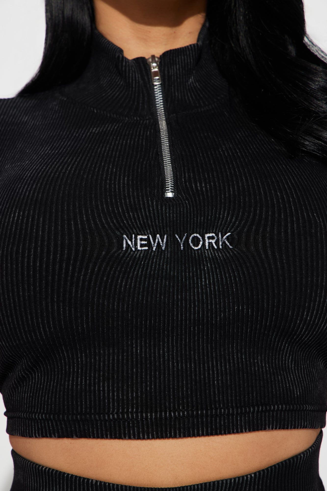 Sexy In The City Washed Top - Black Wash sold by Fashion Nova product image thumbnail 3