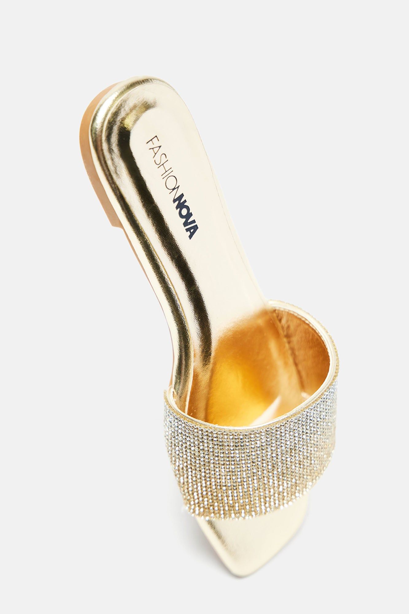 Emmy Embellished Ombre Sandals - Gold sold by Fashion Nova product image thumbnail 2