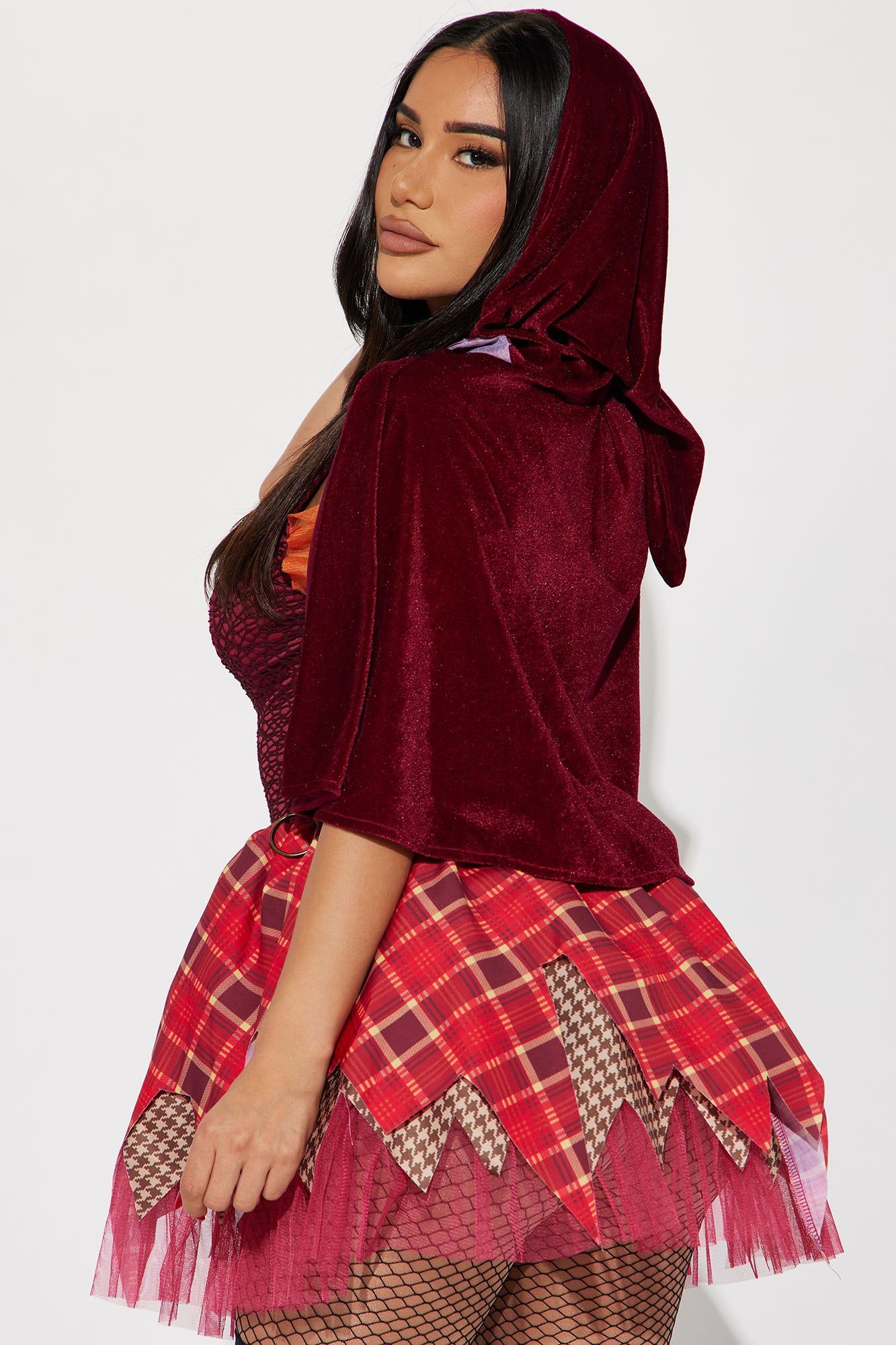 Silly Witch 2 Piece Costume Set - Orange/combo sold by Fashion Nova product image thumbnail 4