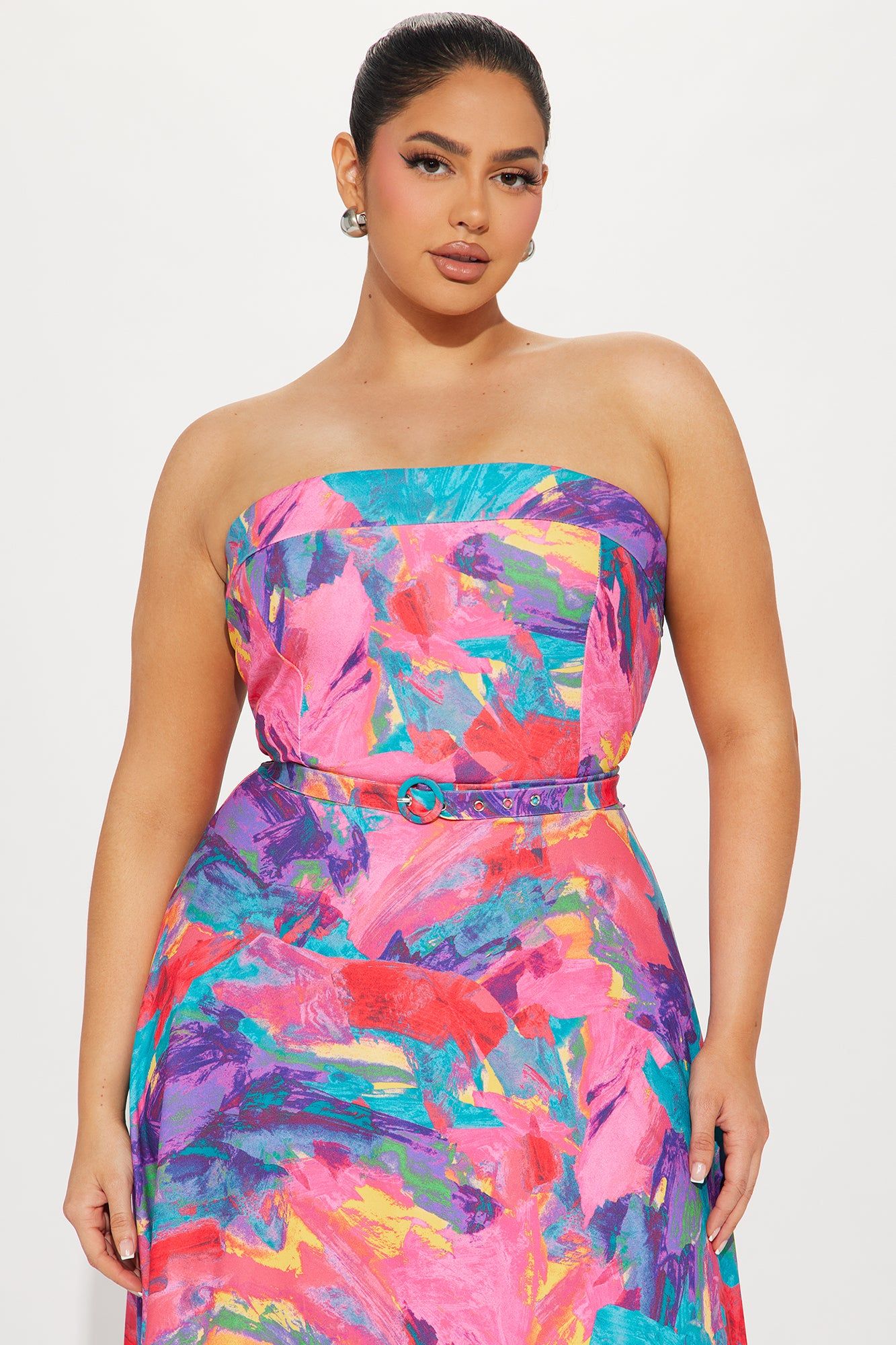 Fiji Island Midi Dress - Purple/combo sold by Fashion Nova product image thumbnail 5