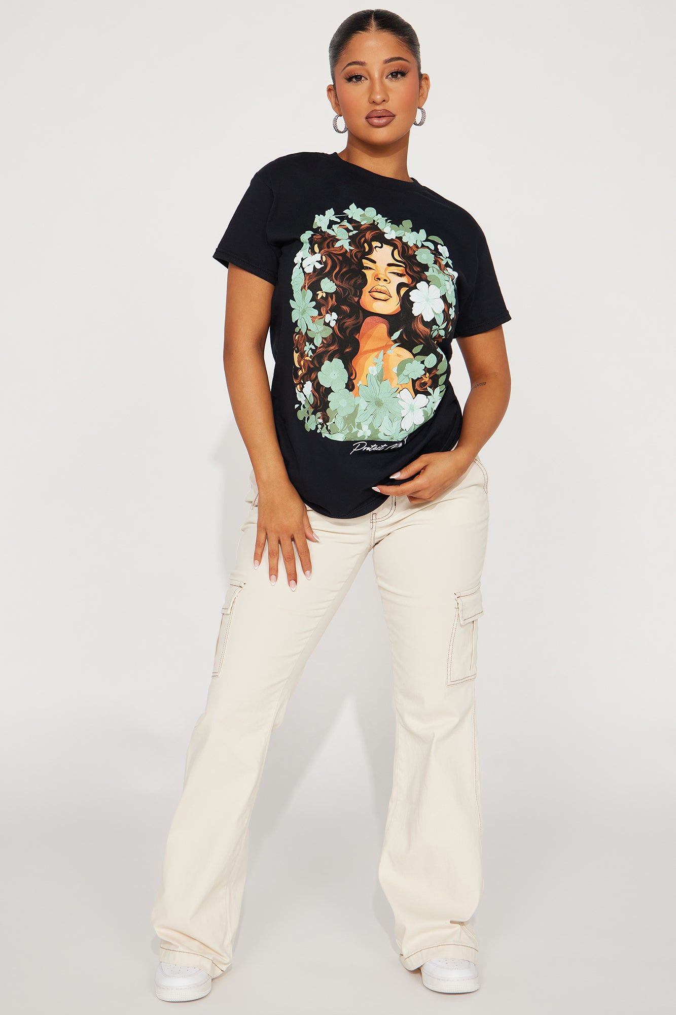 Protect My Peace Graphic Tee - Black sold by Fashion Nova product image thumbnail 2