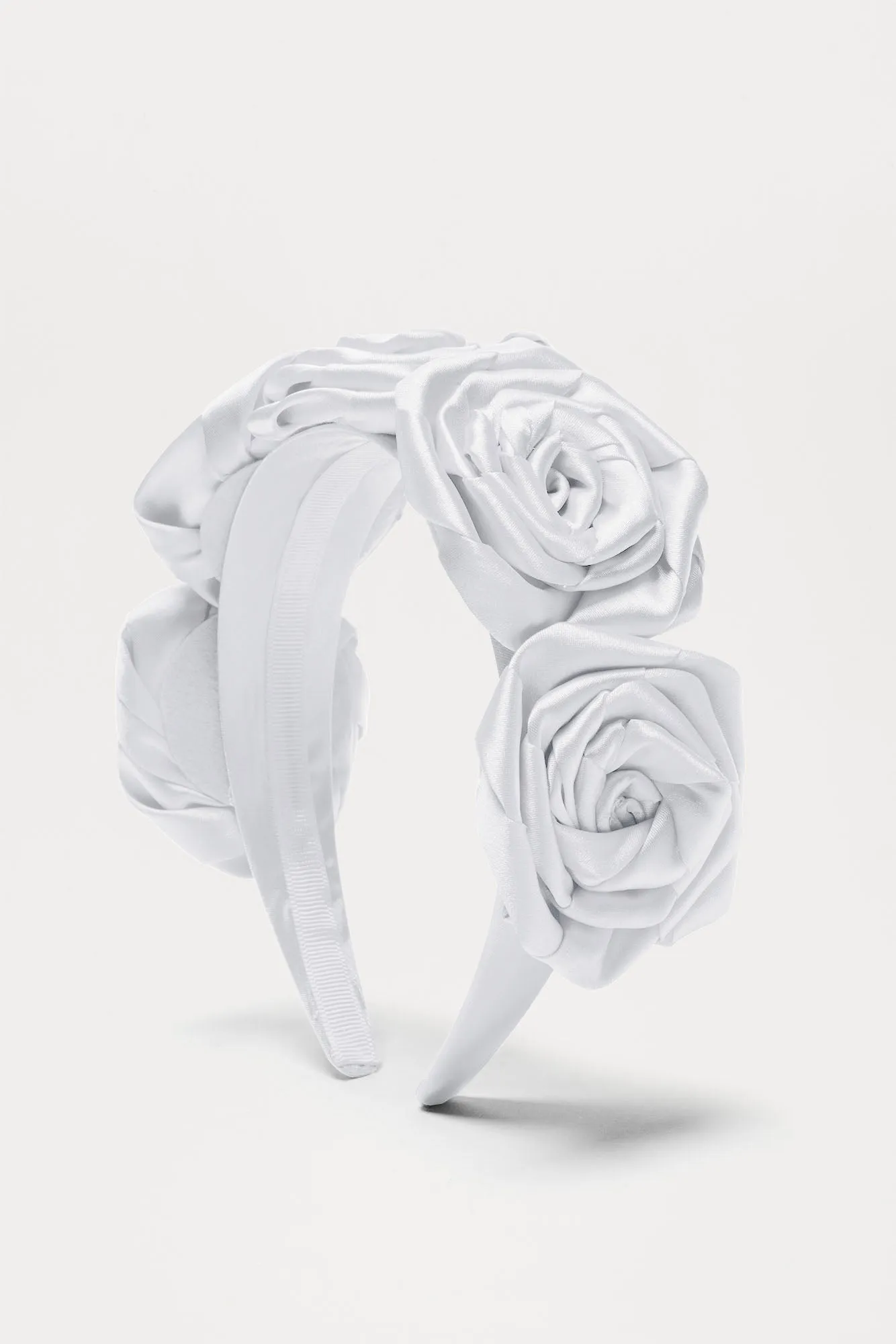 Flor Mas Bella Headband - White sold by Fashion Nova