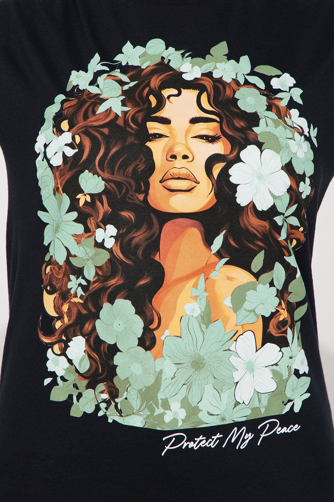 Protect My Peace Graphic Tee - Black sold by Fashion Nova product image thumbnail 3