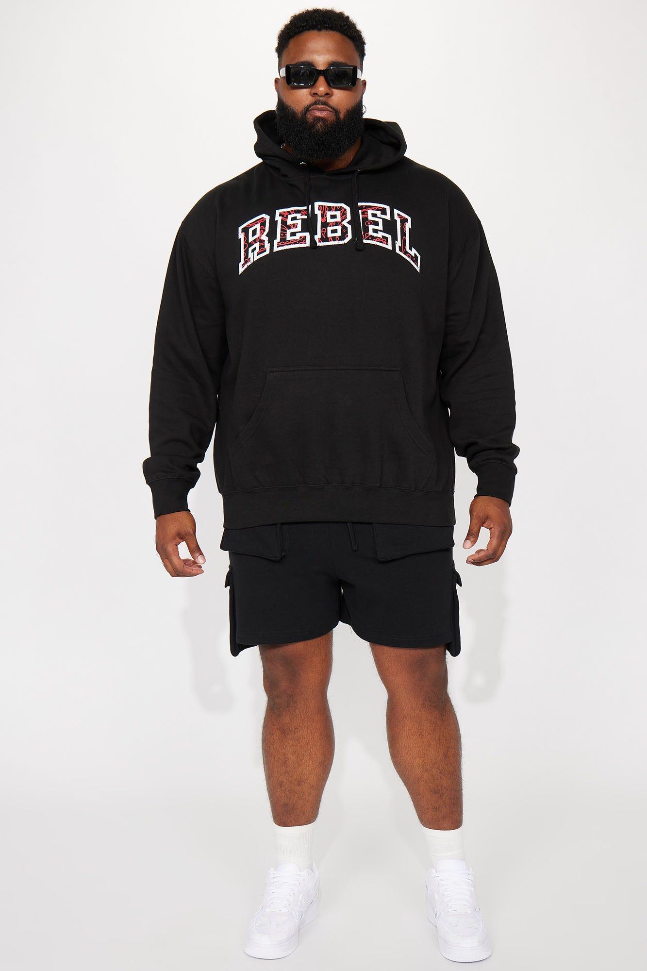 Rebel Paisley Hoodie - Black sold by Fashion Nova product image thumbnail 6