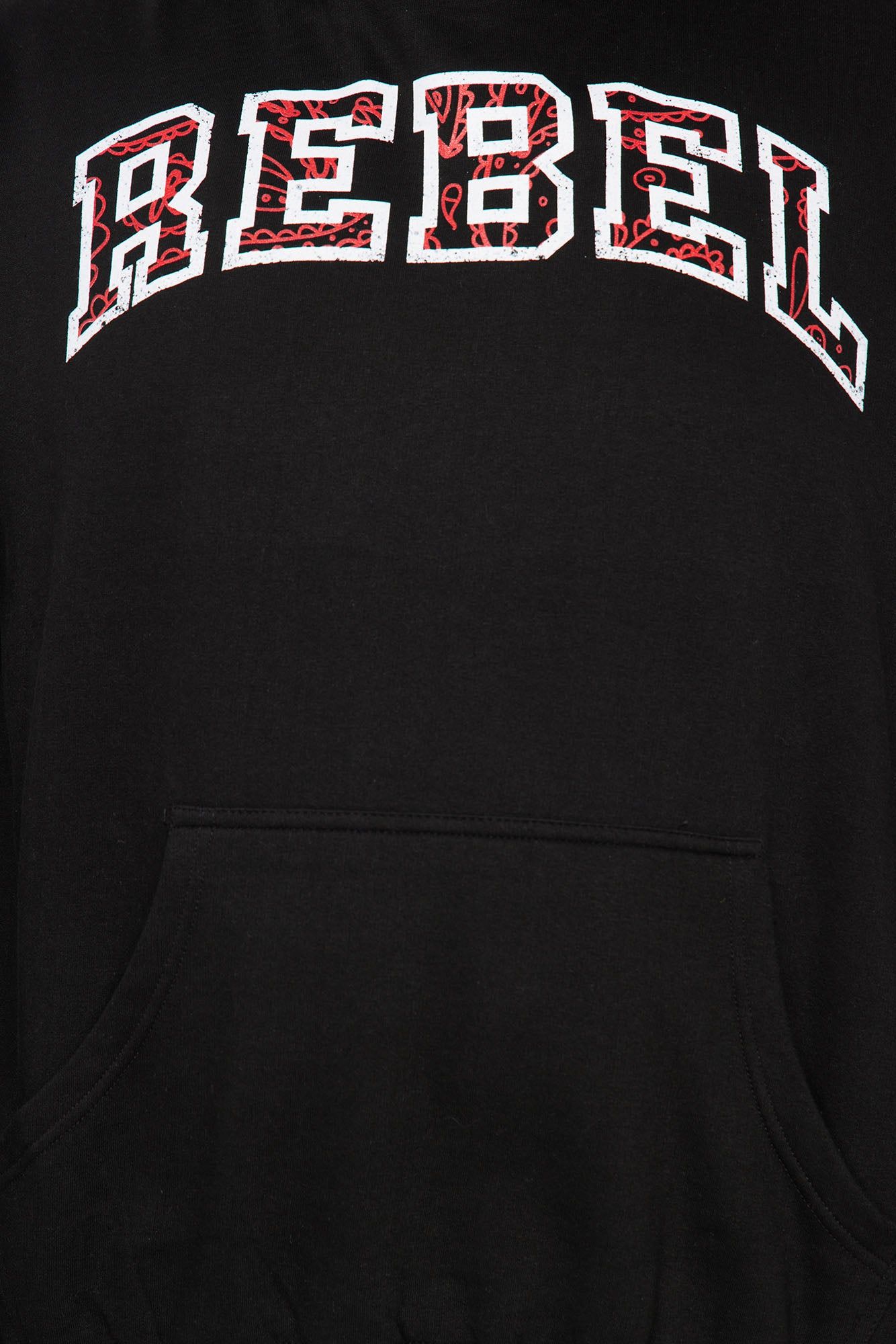 Rebel Paisley Hoodie - Black sold by Fashion Nova product image thumbnail 7