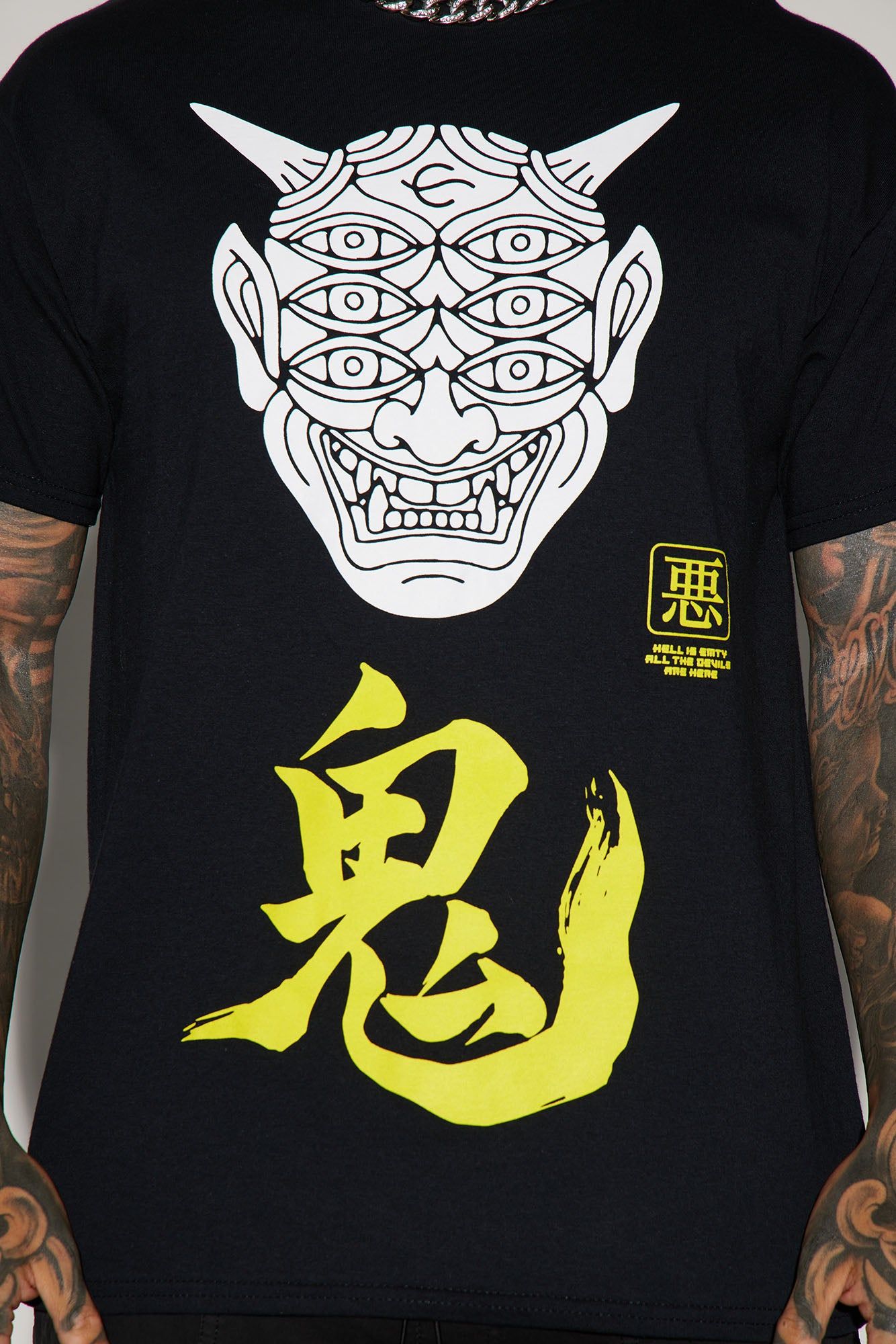 Devils Short Sleeve Tee - Black sold by Fashion Nova product image thumbnail 3