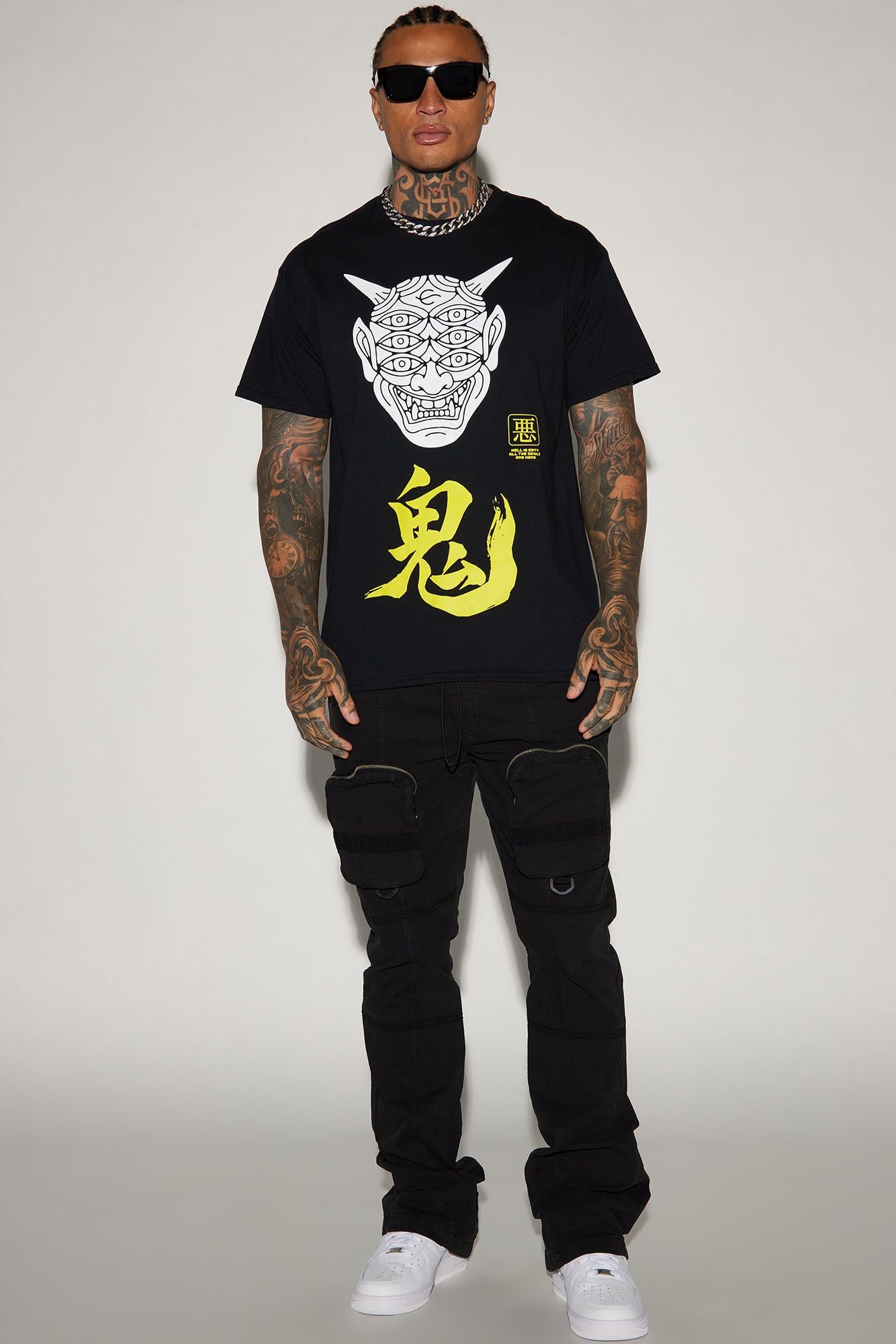 Devils Short Sleeve Tee - Black sold by Fashion Nova product image thumbnail 2