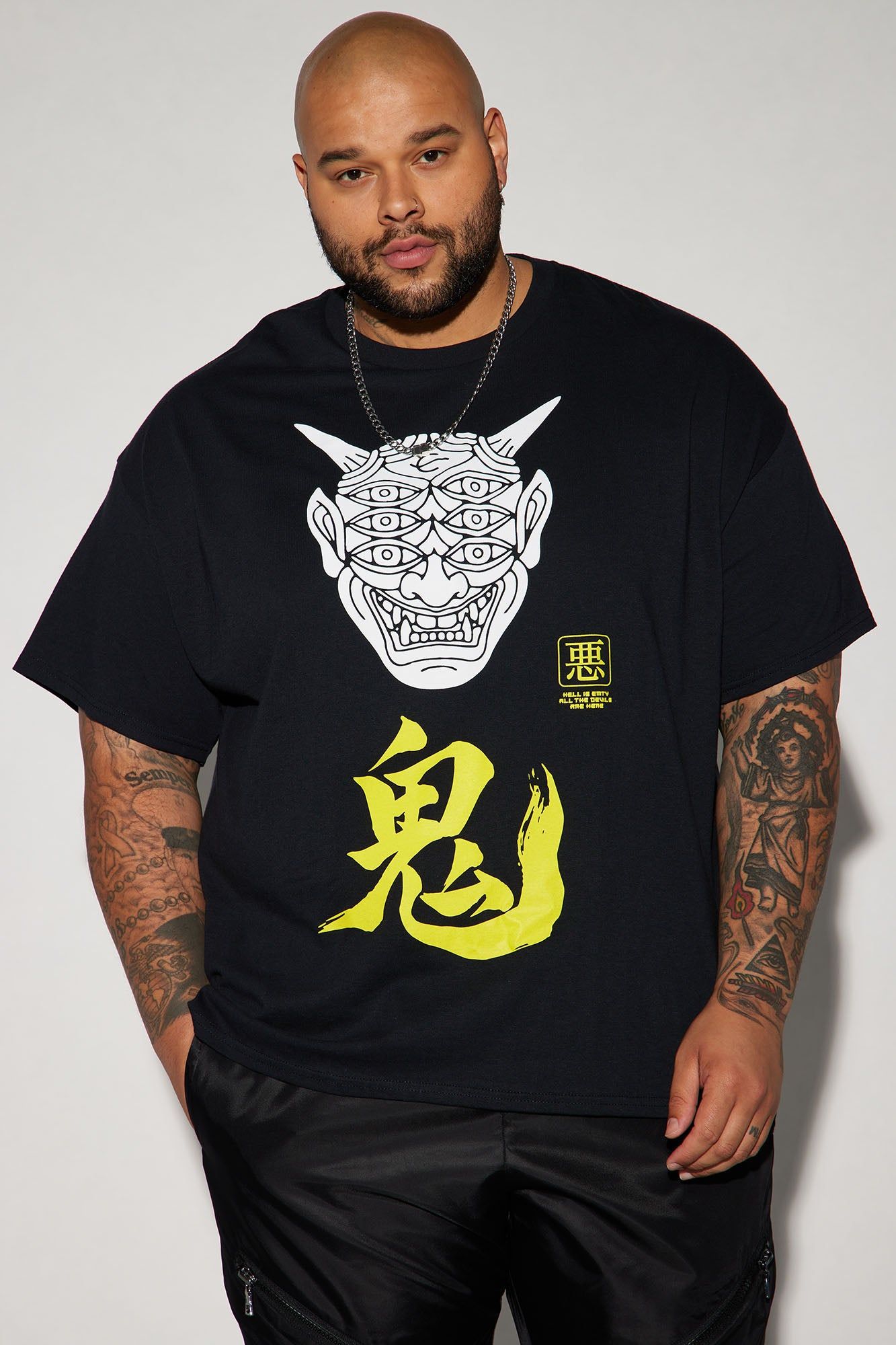 Devils Short Sleeve Tee - Black sold by Fashion Nova product image thumbnail 4
