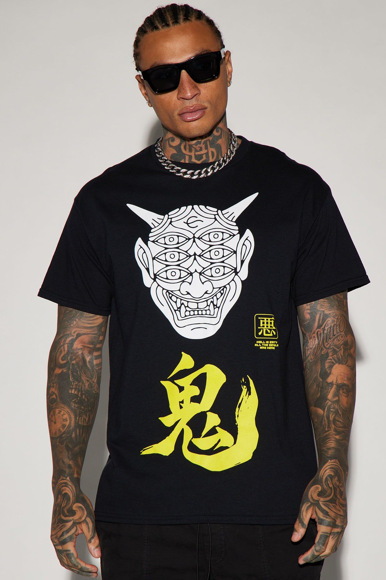 Devils Short Sleeve Tee - Black sold by Fashion Nova