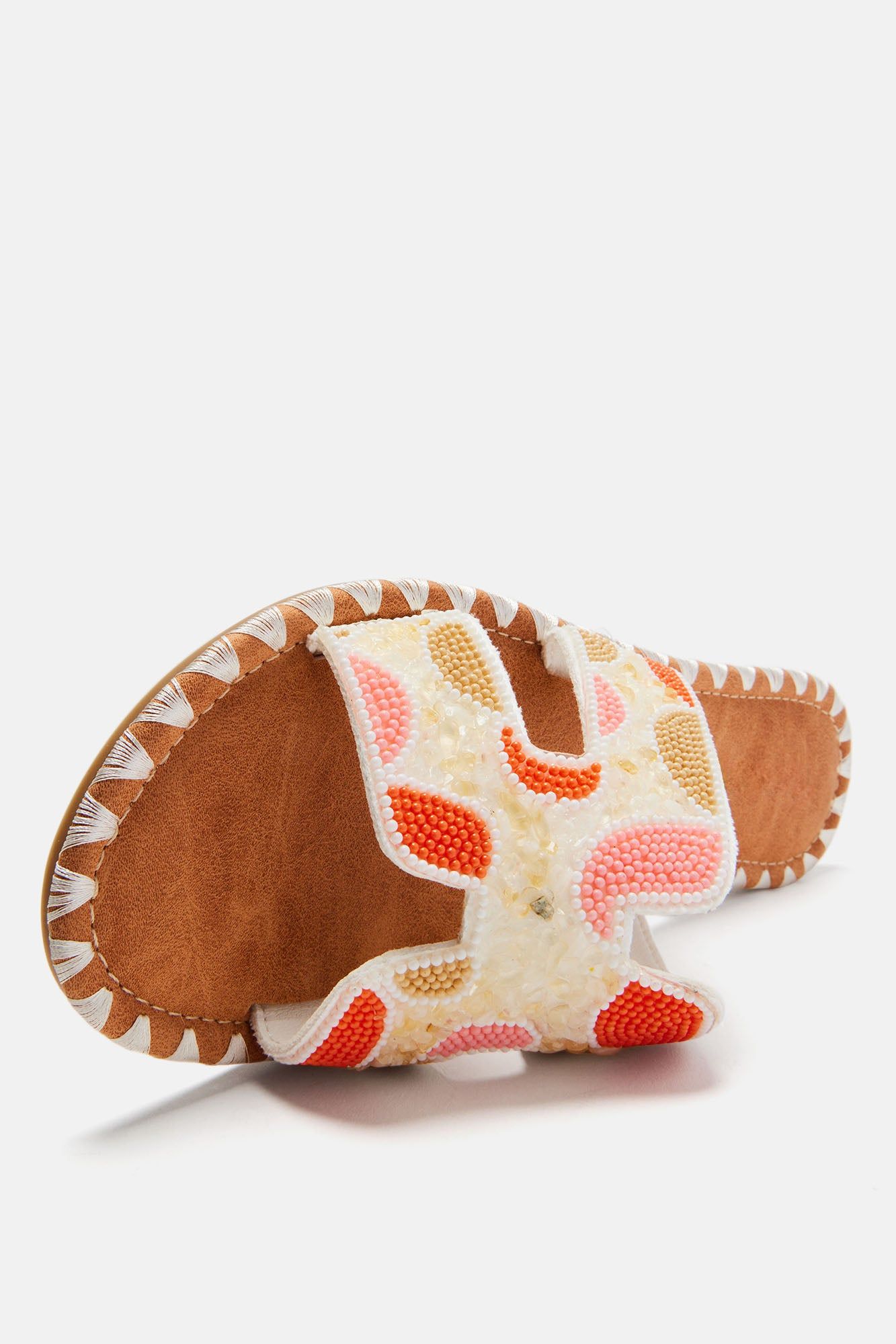 Treated You Right Flat Sandals - White sold by Fashion Nova product image thumbnail 5